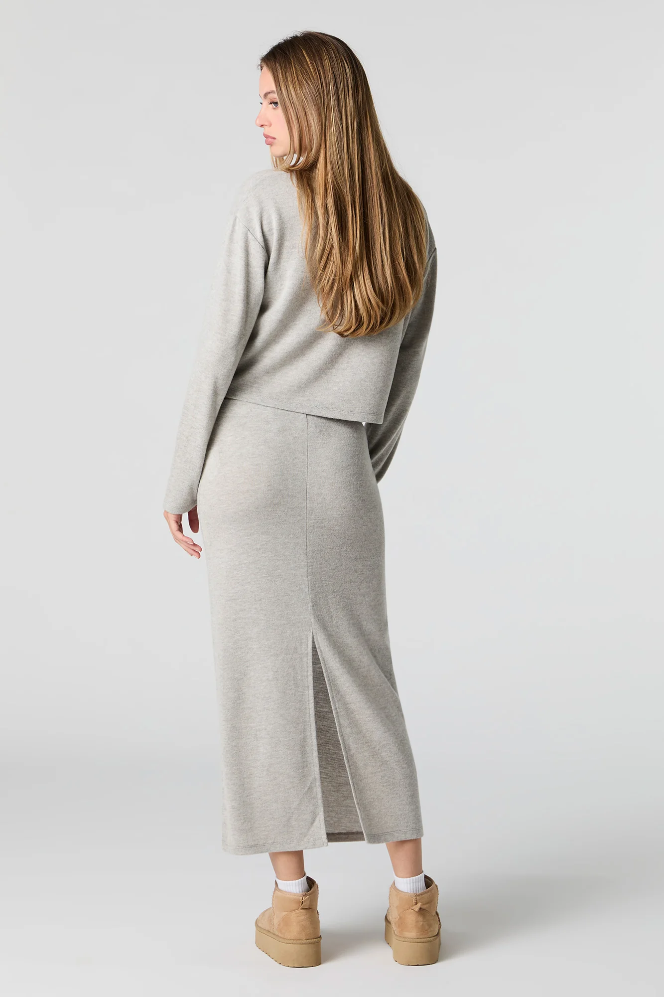 Knit Maxi Skirt - Image 6