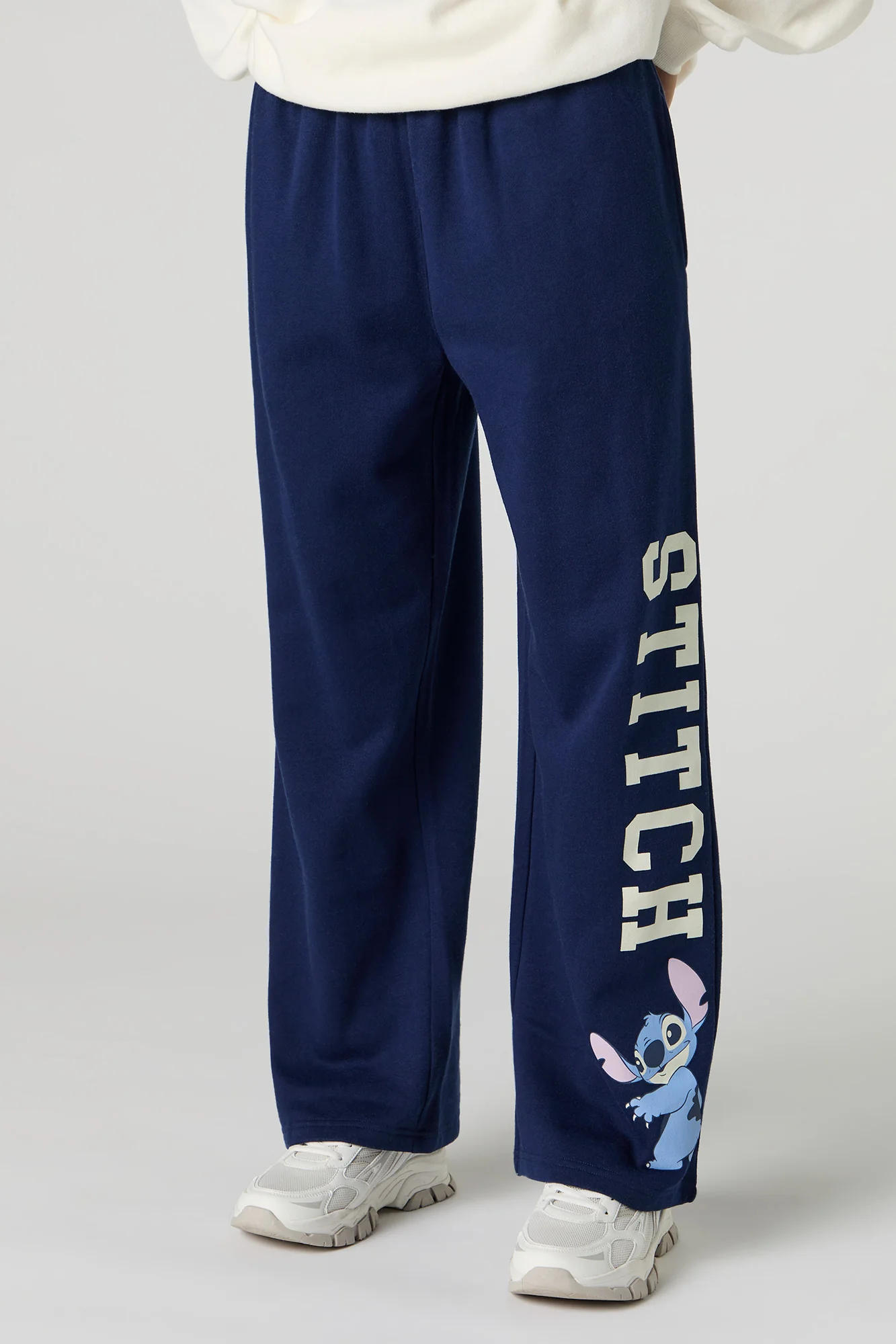 Stitch Graphic Fleece Flare Sweatpant - Image 2