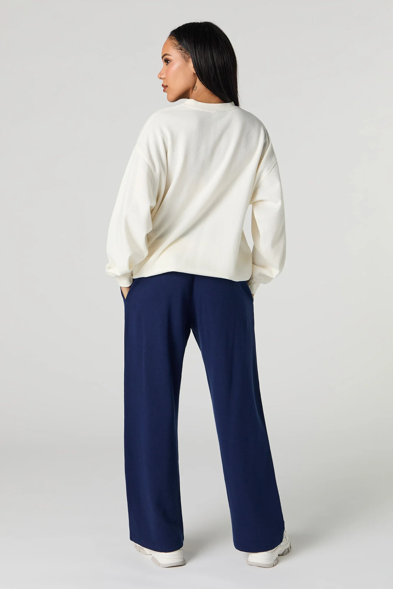 Stitch Graphic Fleece Flare Sweatpant - Image 3