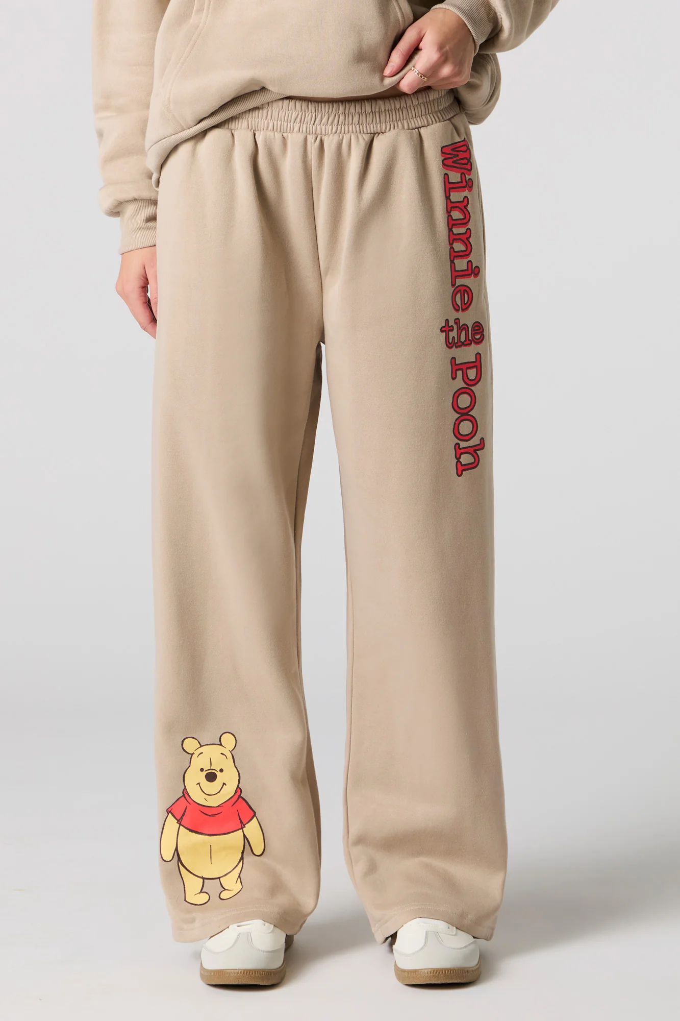 Winnie the Pooh Graphic Fleece Flare Sweatpant - Image 2