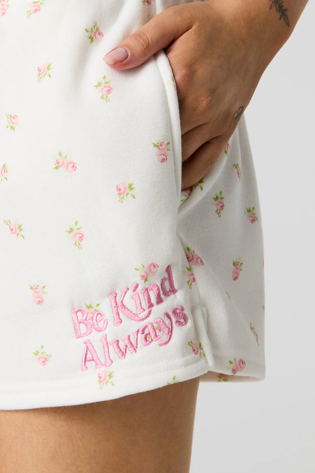 Embroidered Fleece Short - Image 18