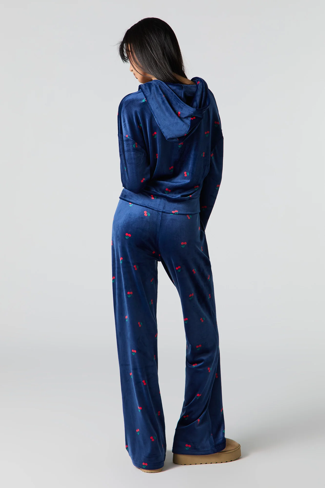 Velour Wide Leg Pant - Image 12