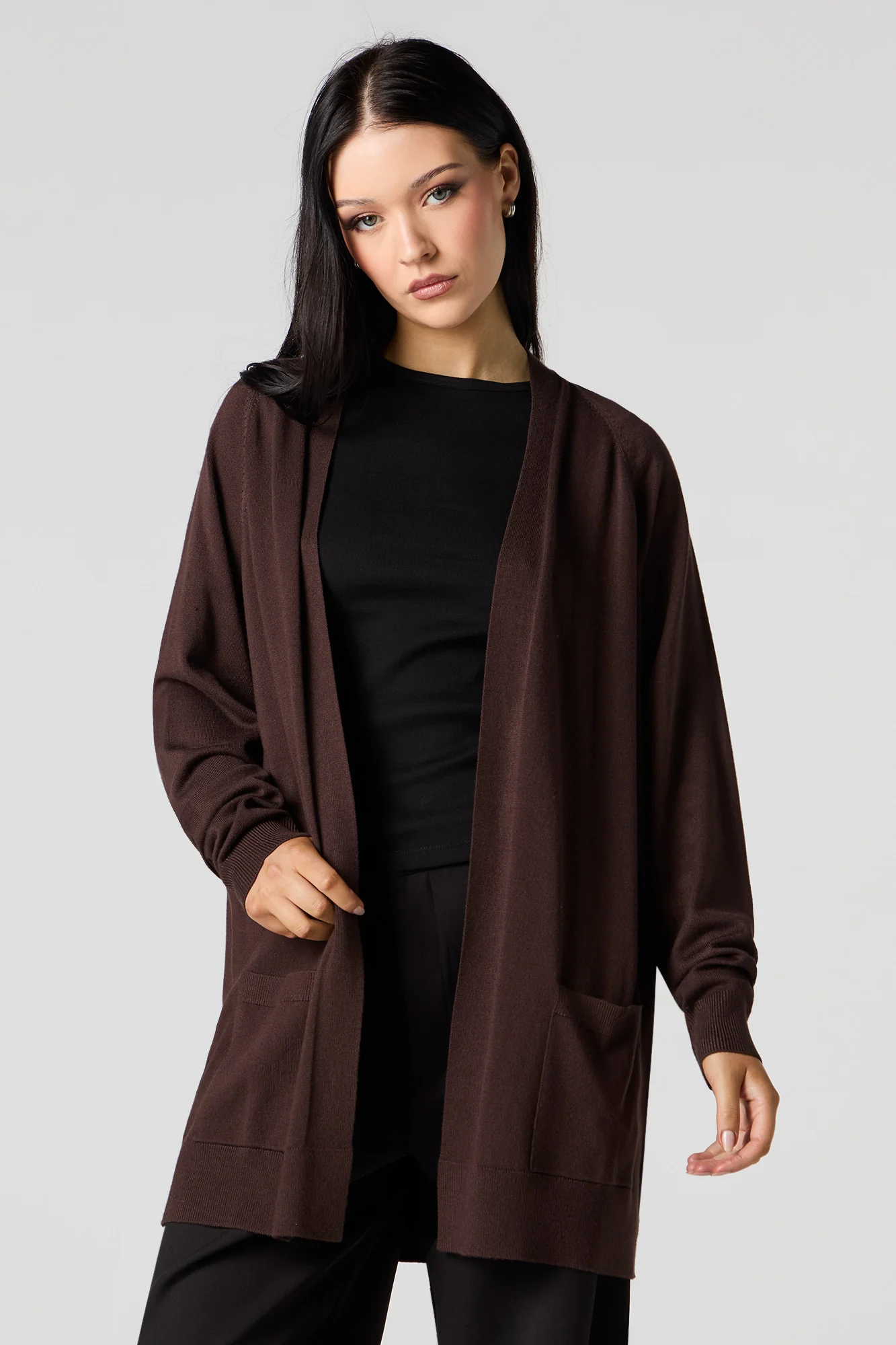 Open Front Cardigan