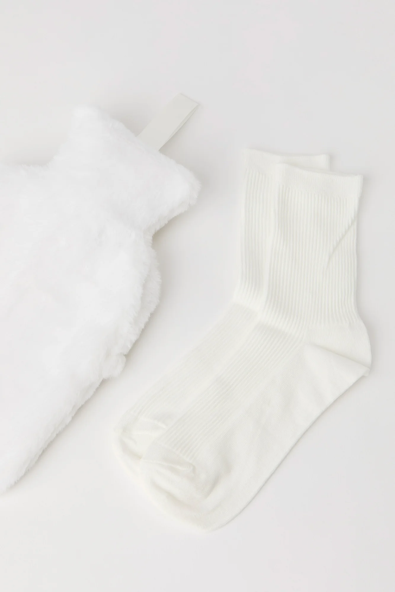 Plush Hot Water Bottle & Socks Gift Set - Image 3