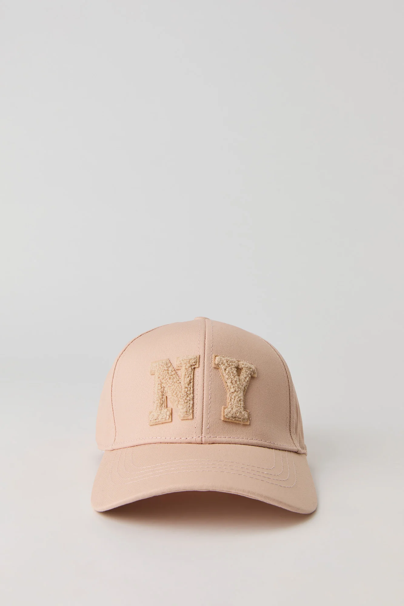 Casquette de baseball avec motif brodé NY en chenille