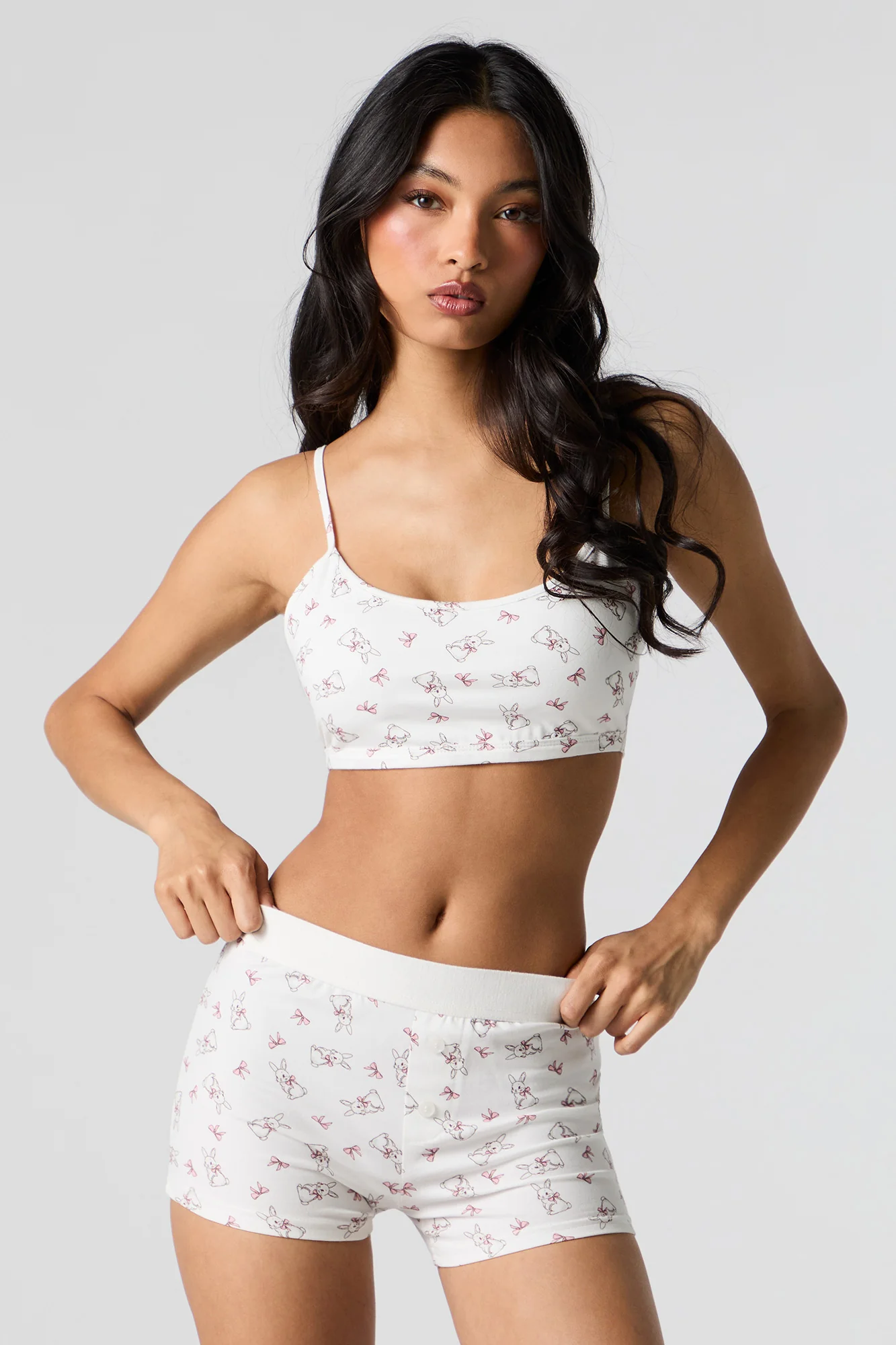 Printed Tank & Boxer Short Set - Image 4