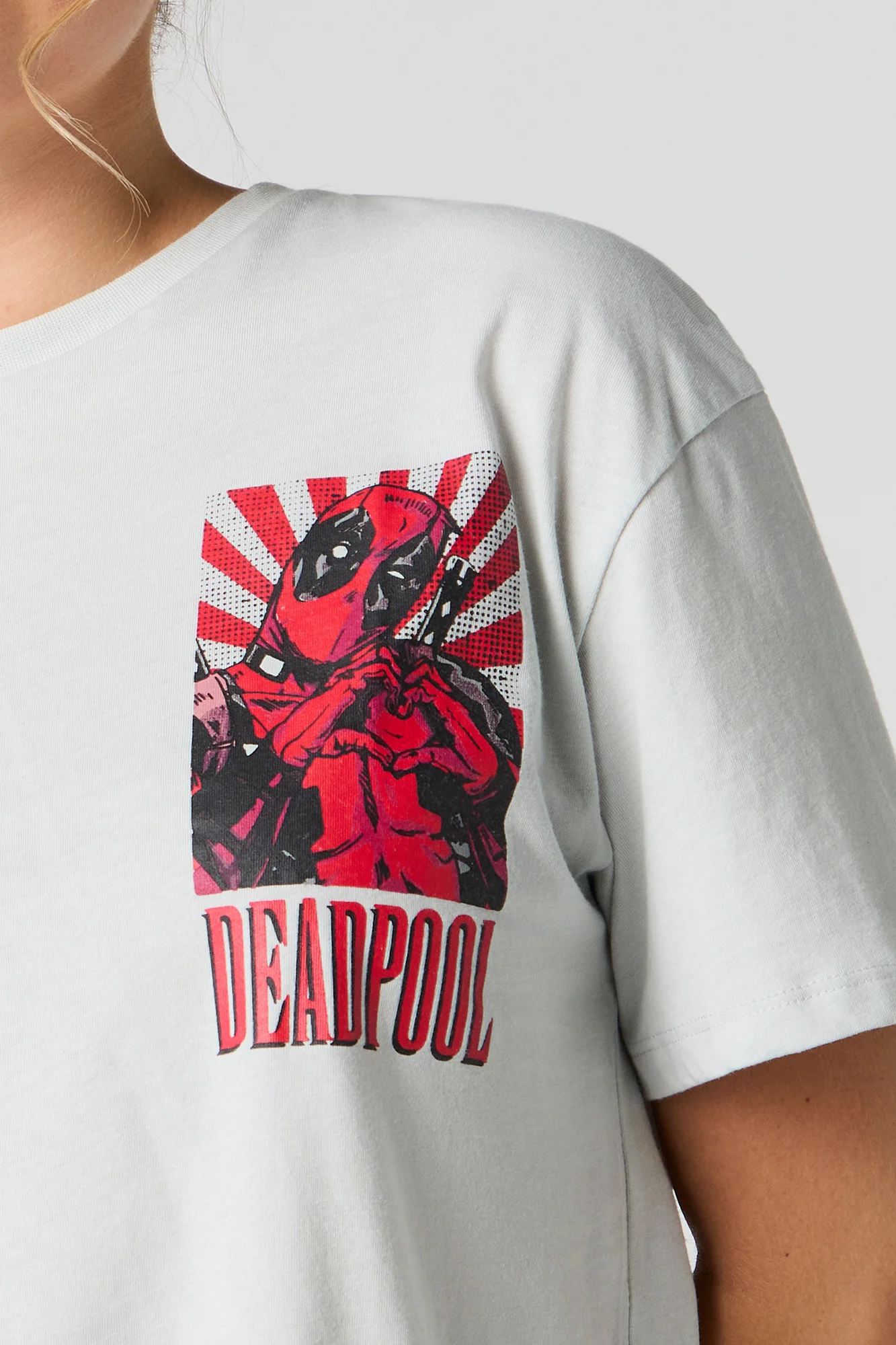 Deadpool Graphic Boyfriend T-Shirt - Image 4