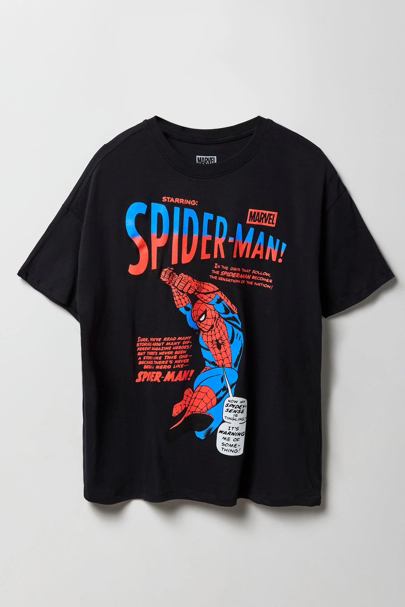 Spiderman Graphic Boyfriend T-Shirt - Image 4