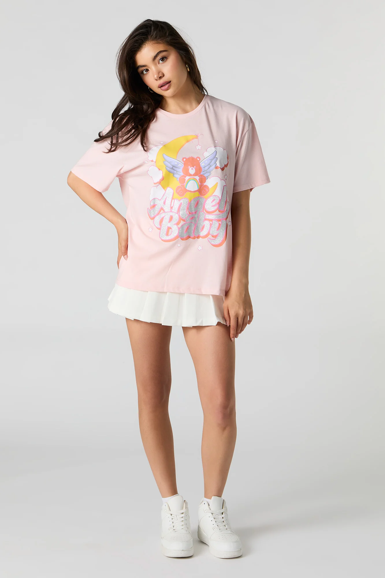 Carebear Graphic Boyfriend T-Shirt - Image 3