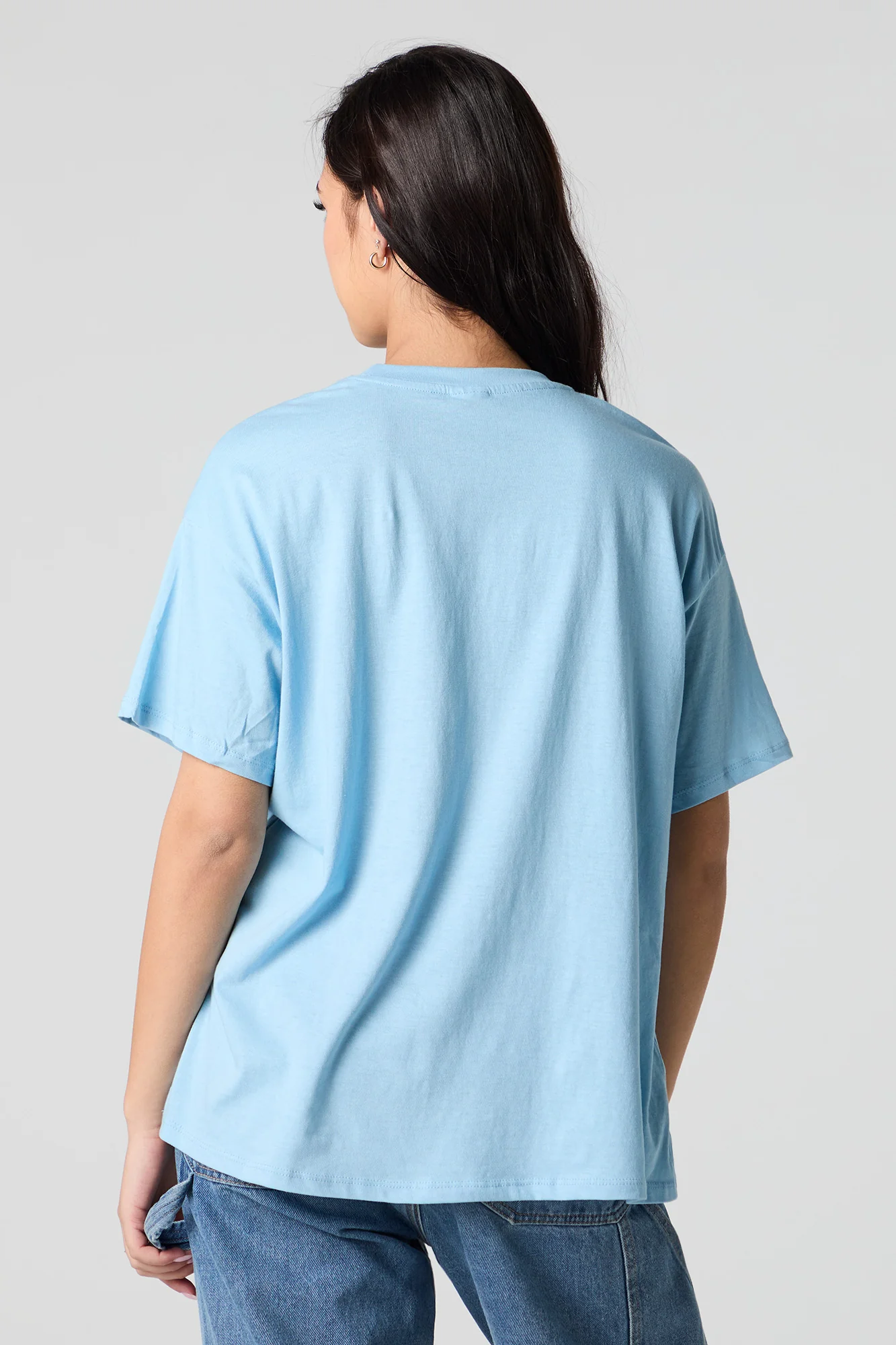 Stitch Nation Graphic Boyfriend T-Shirt - Image 2