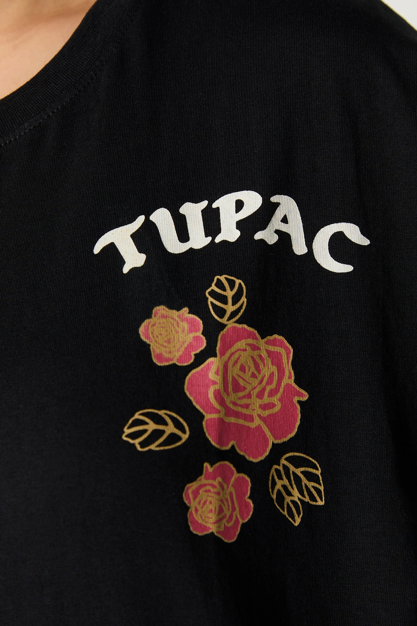 Tupac Shakur Graphic Boyfriend T-Shirt - Image 8