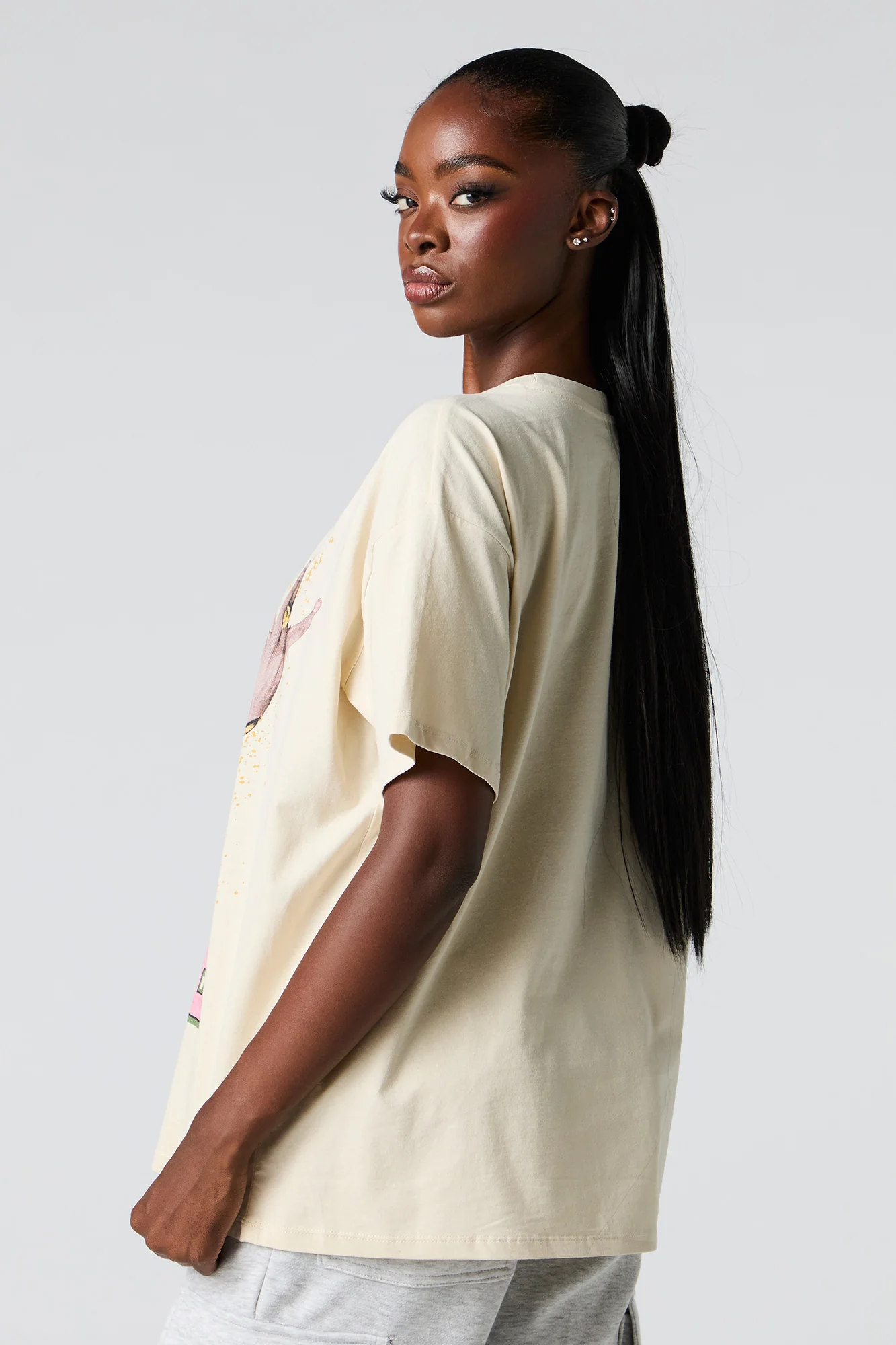 Tupac Graphic Boyfriend T-Shirt - Image 5