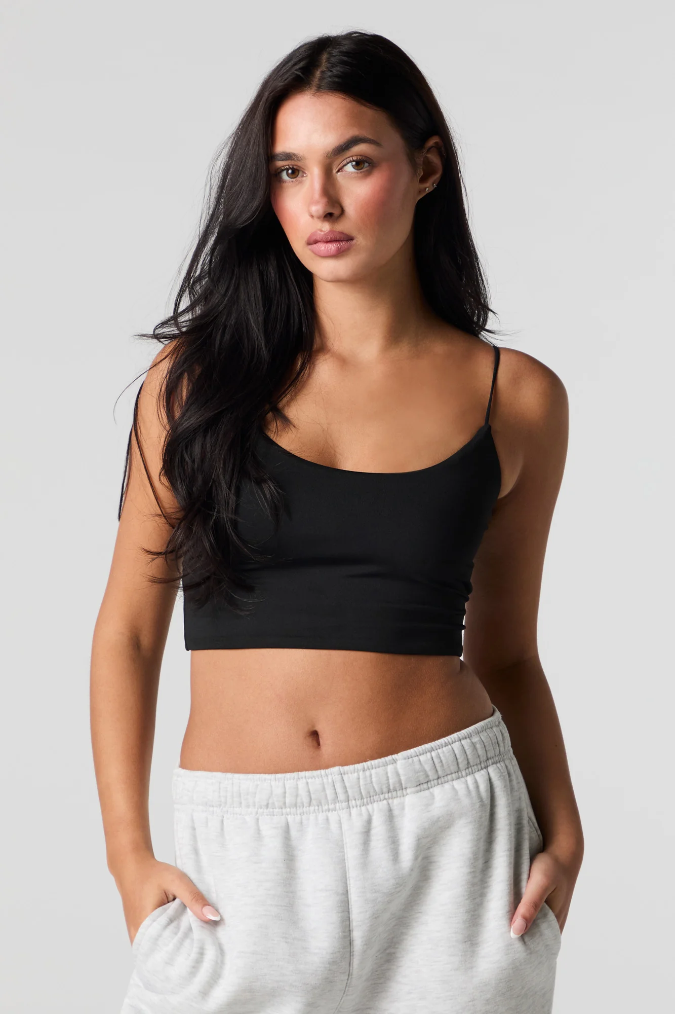 Contour Cropped Cami - Image 4