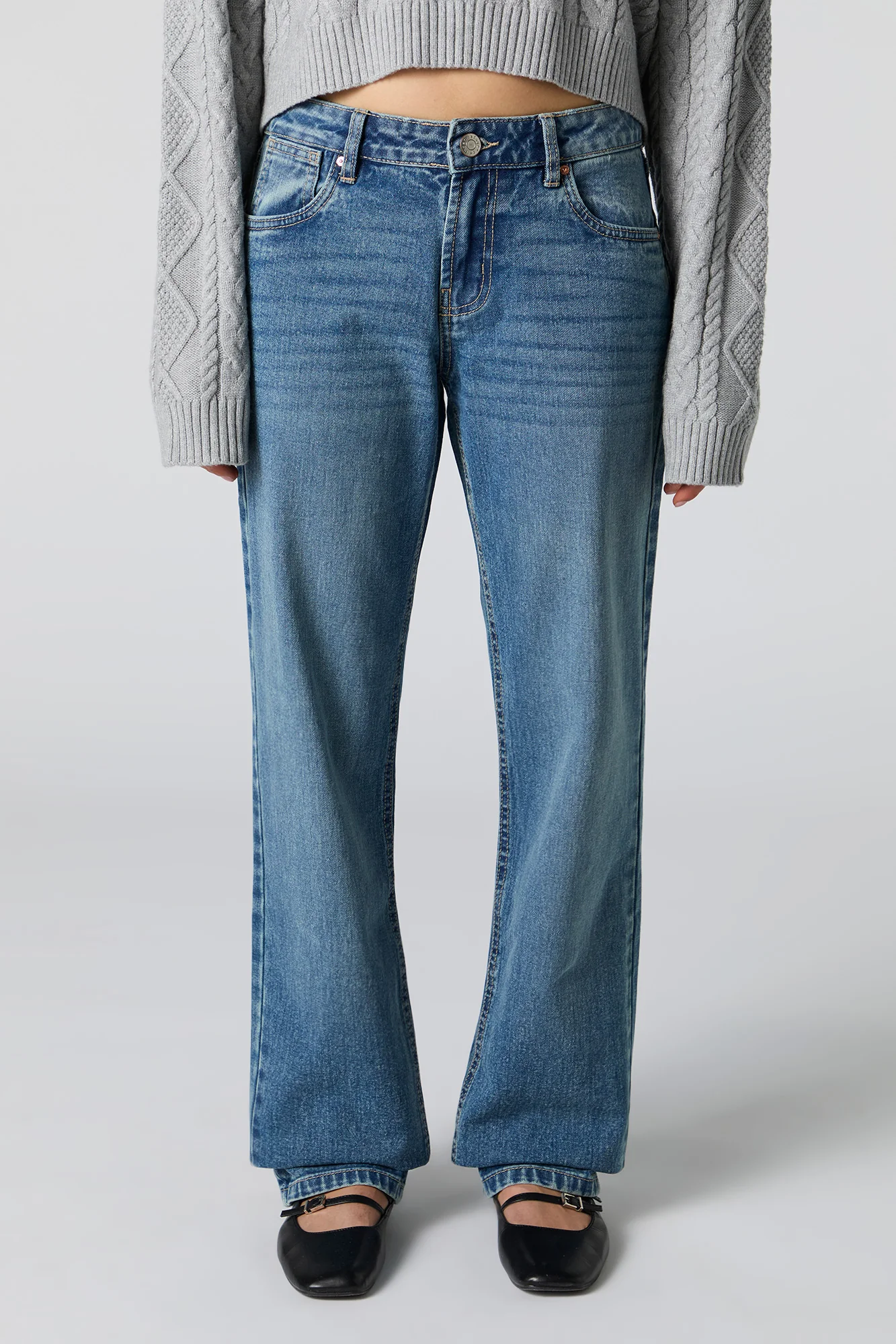 Low Rise Straight Leg Medium Jean - Image 2