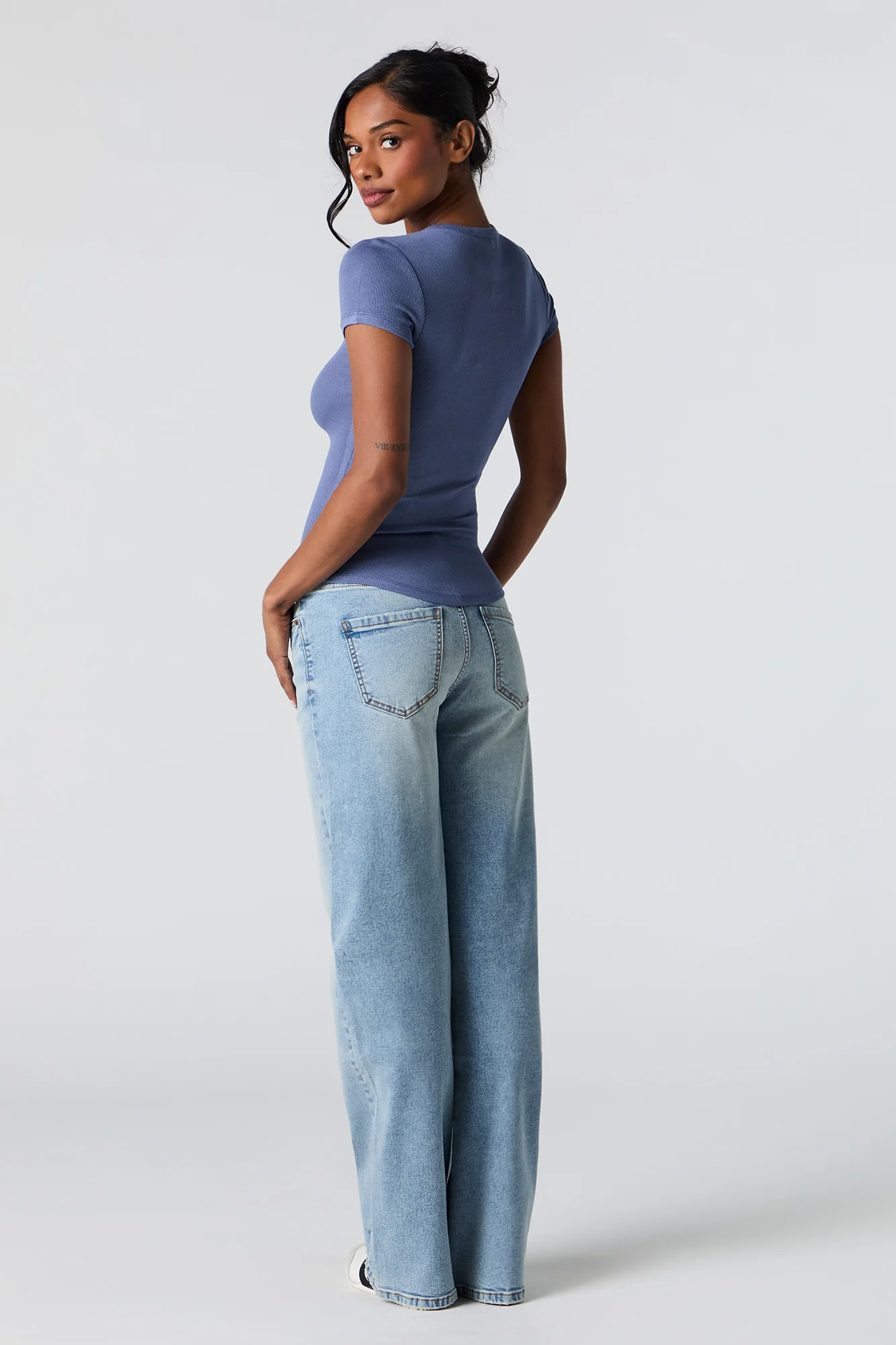 Stretch Baggy Light Jean - Image 3