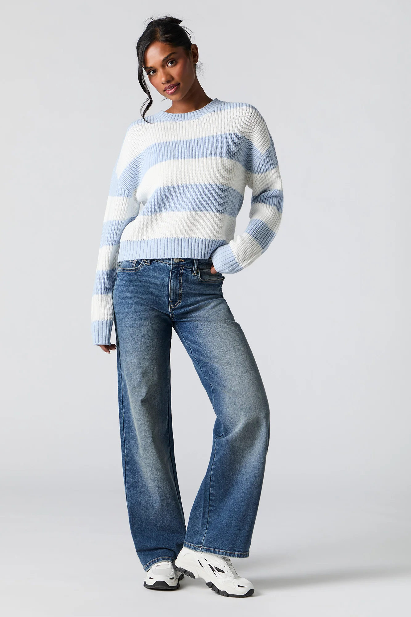 Stretch Baggy Vintage Dark Jean