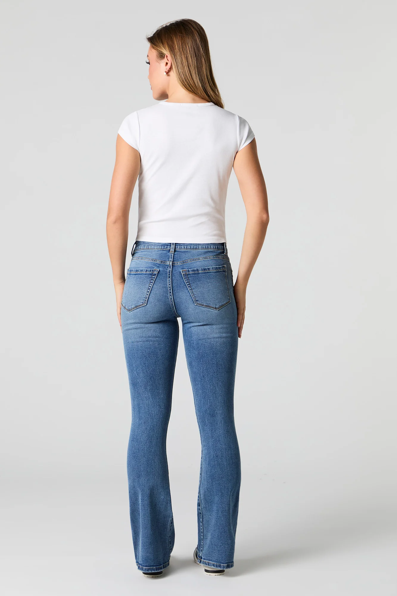 Low Rise Flare Medium Jean - Image 3