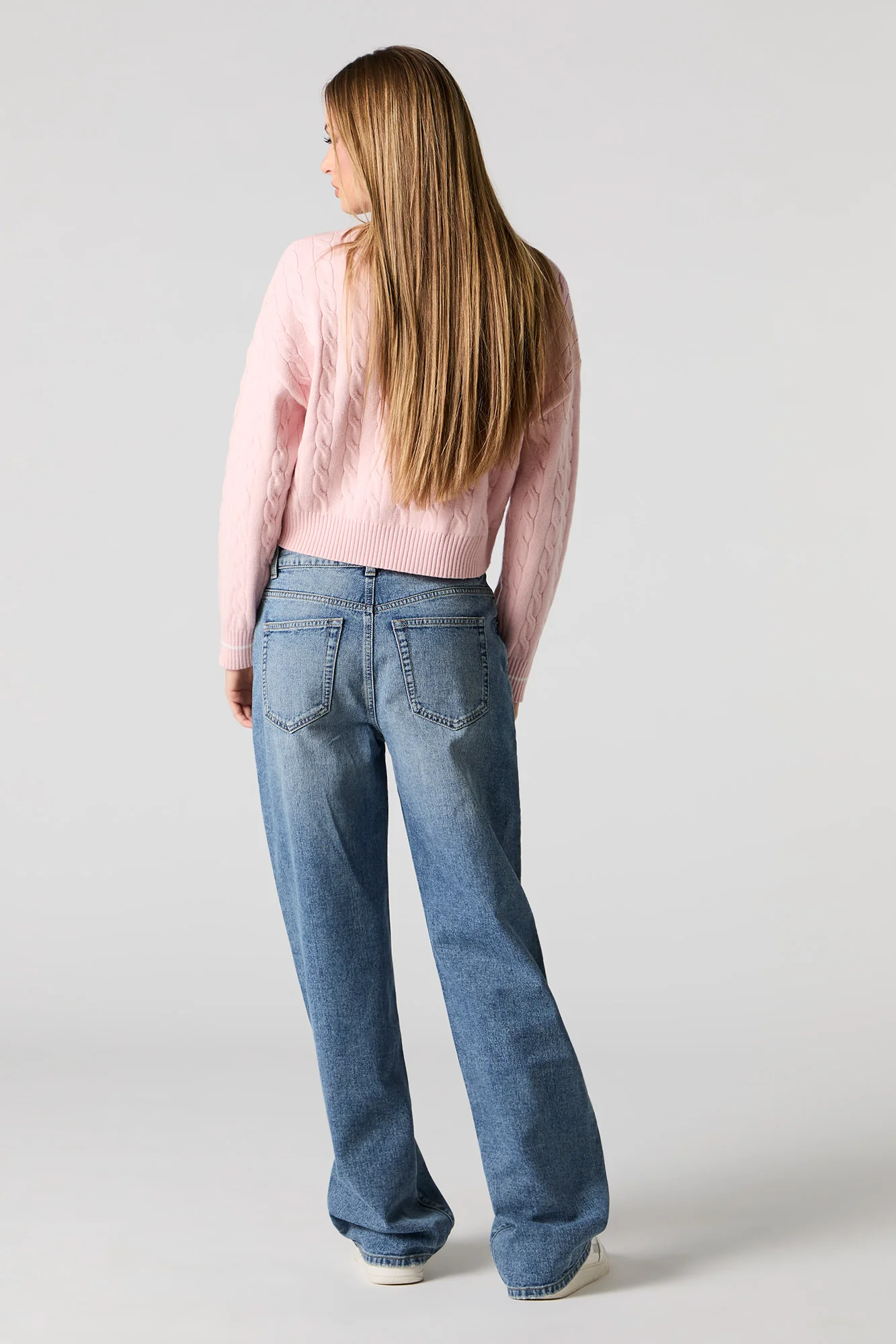 High Rise Wide Leg Medium Jean - Image 3