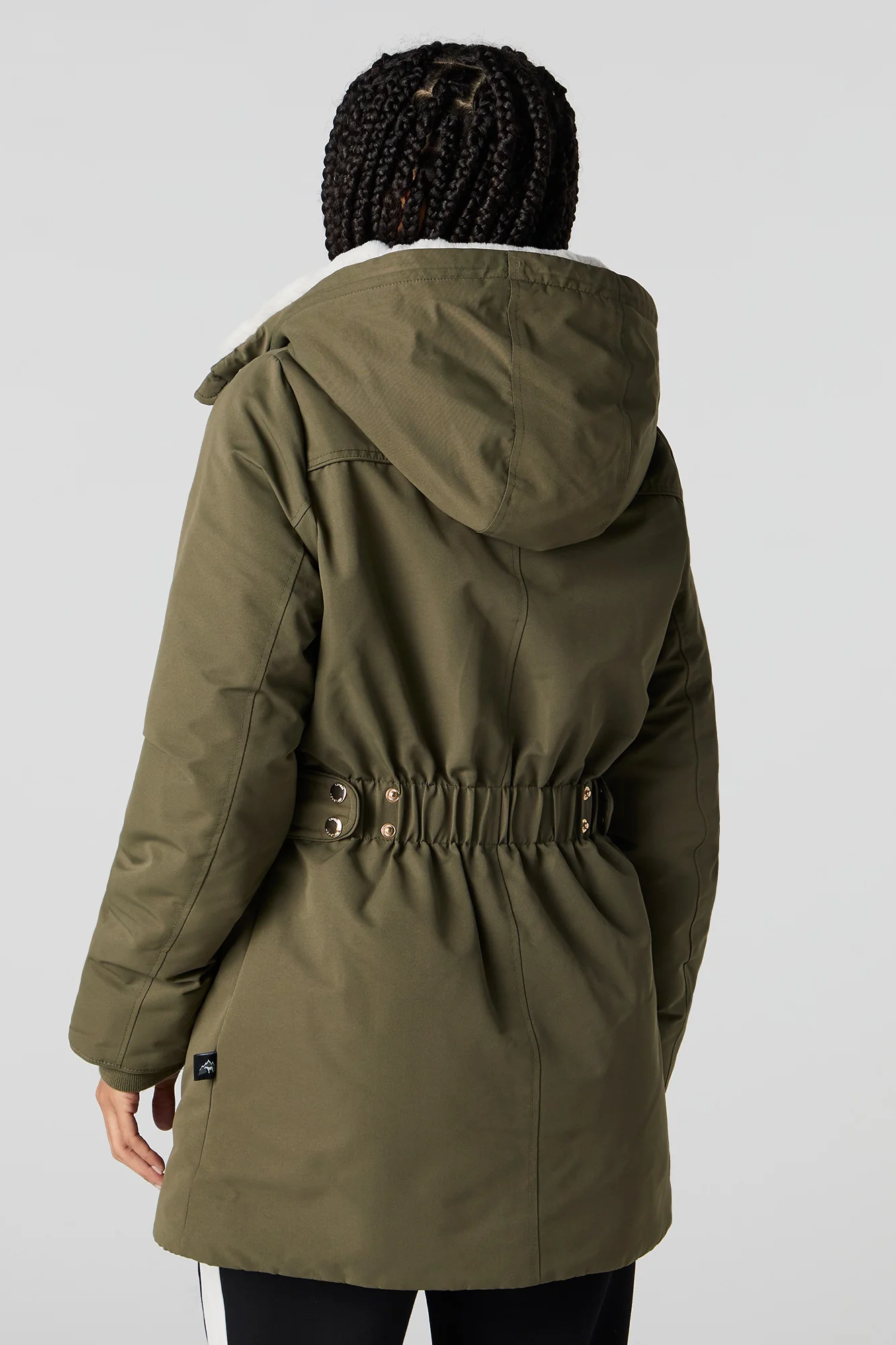 Faux Fur Lined Hooded Parka - Image 11