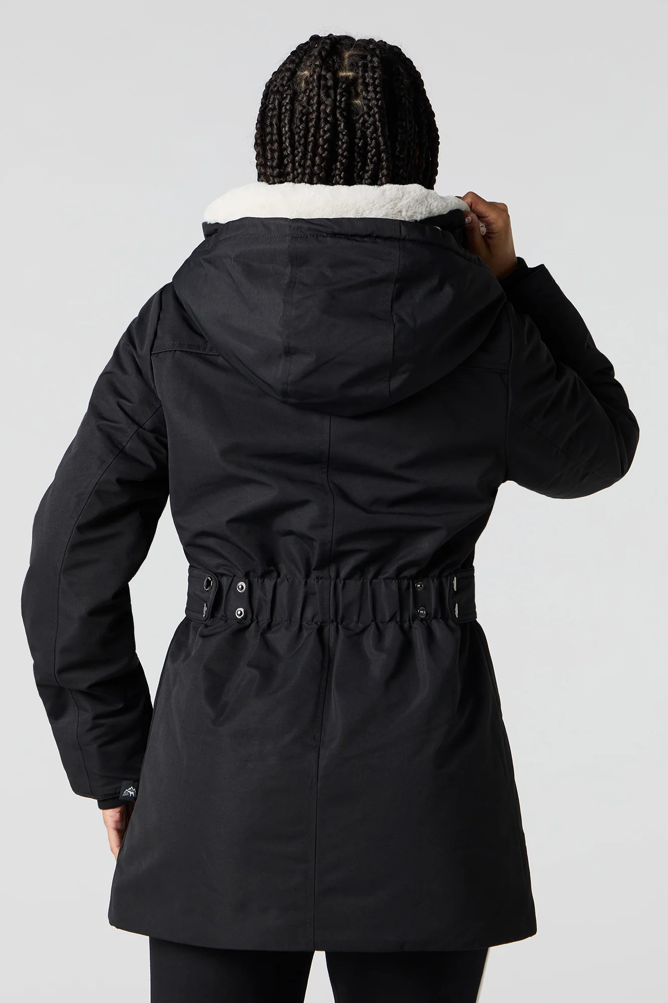 Faux Fur Lined Hooded Parka - Image 15