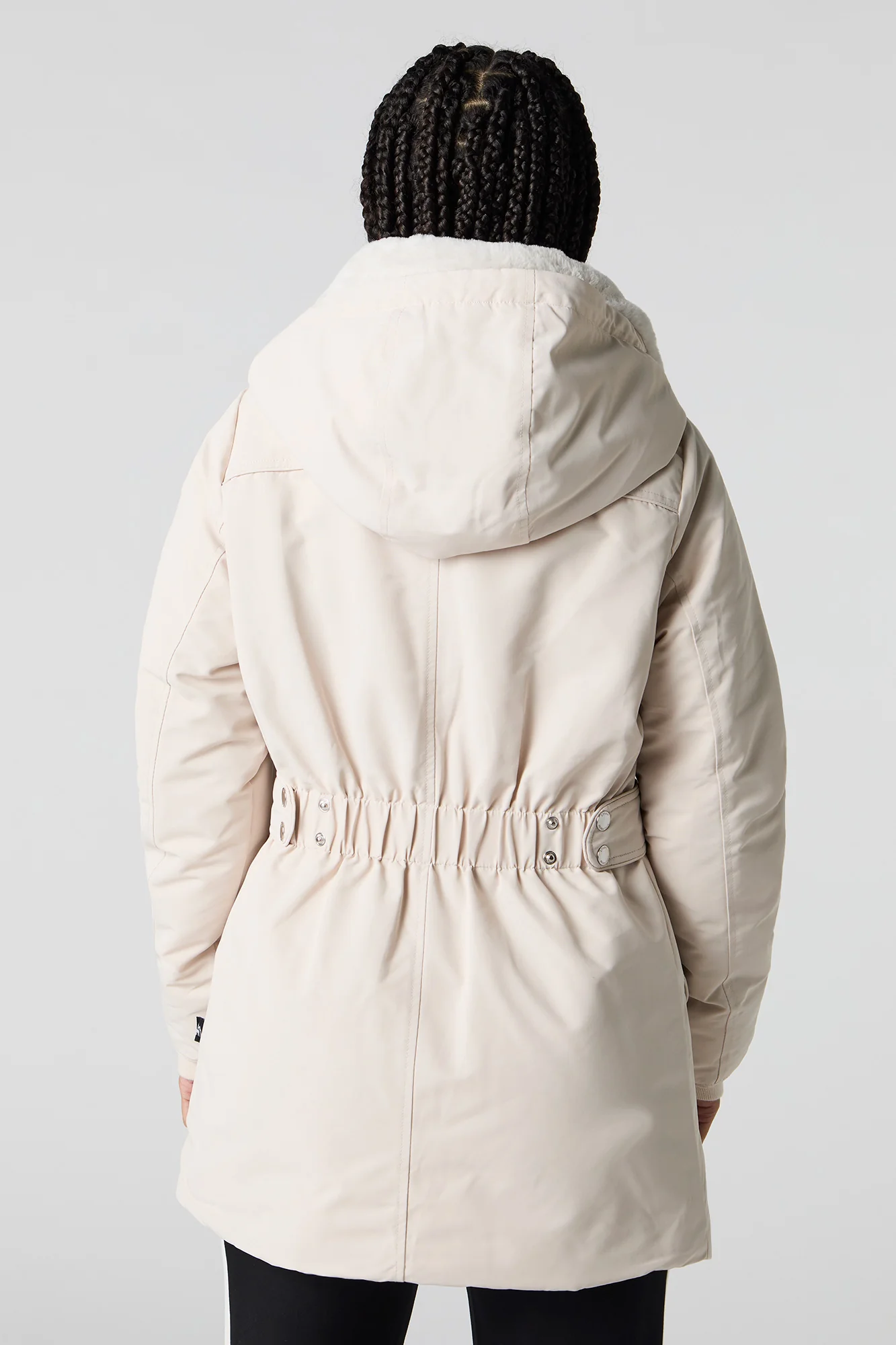Faux Fur Lined Hooded Parka - Image 7