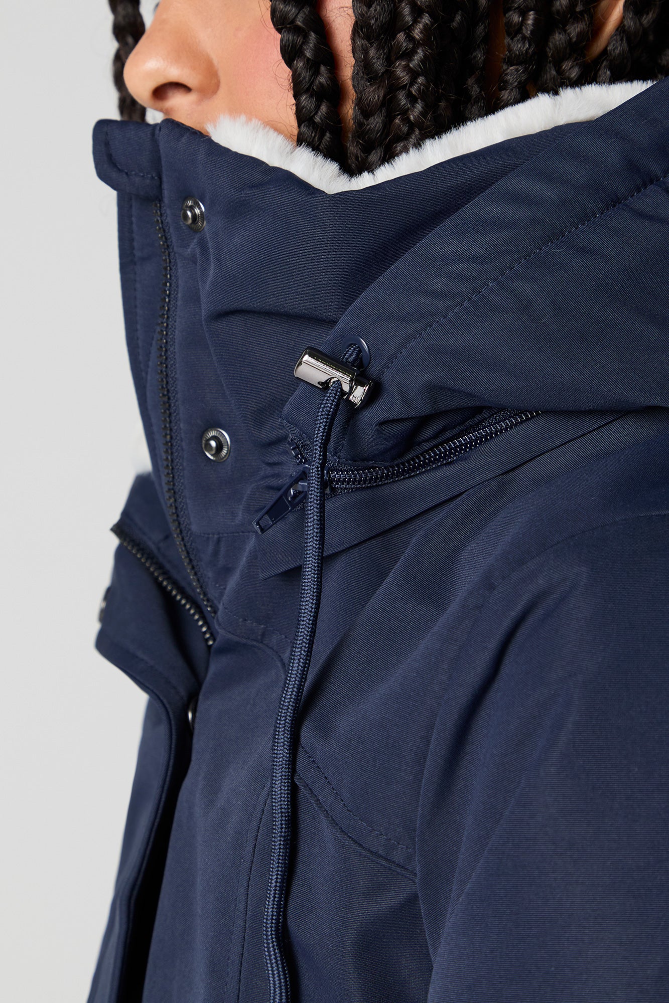 Parka à capuchon doublée de similifourrure - Image 24