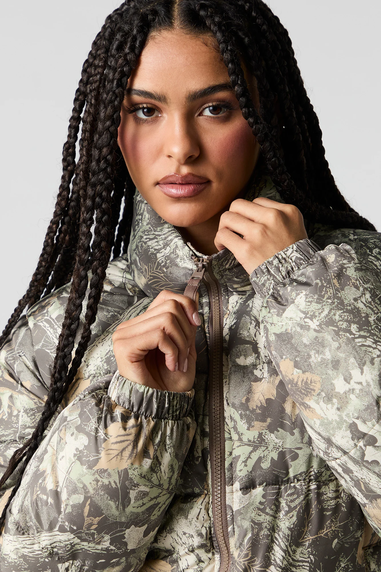 High Neck Puffer Jacket