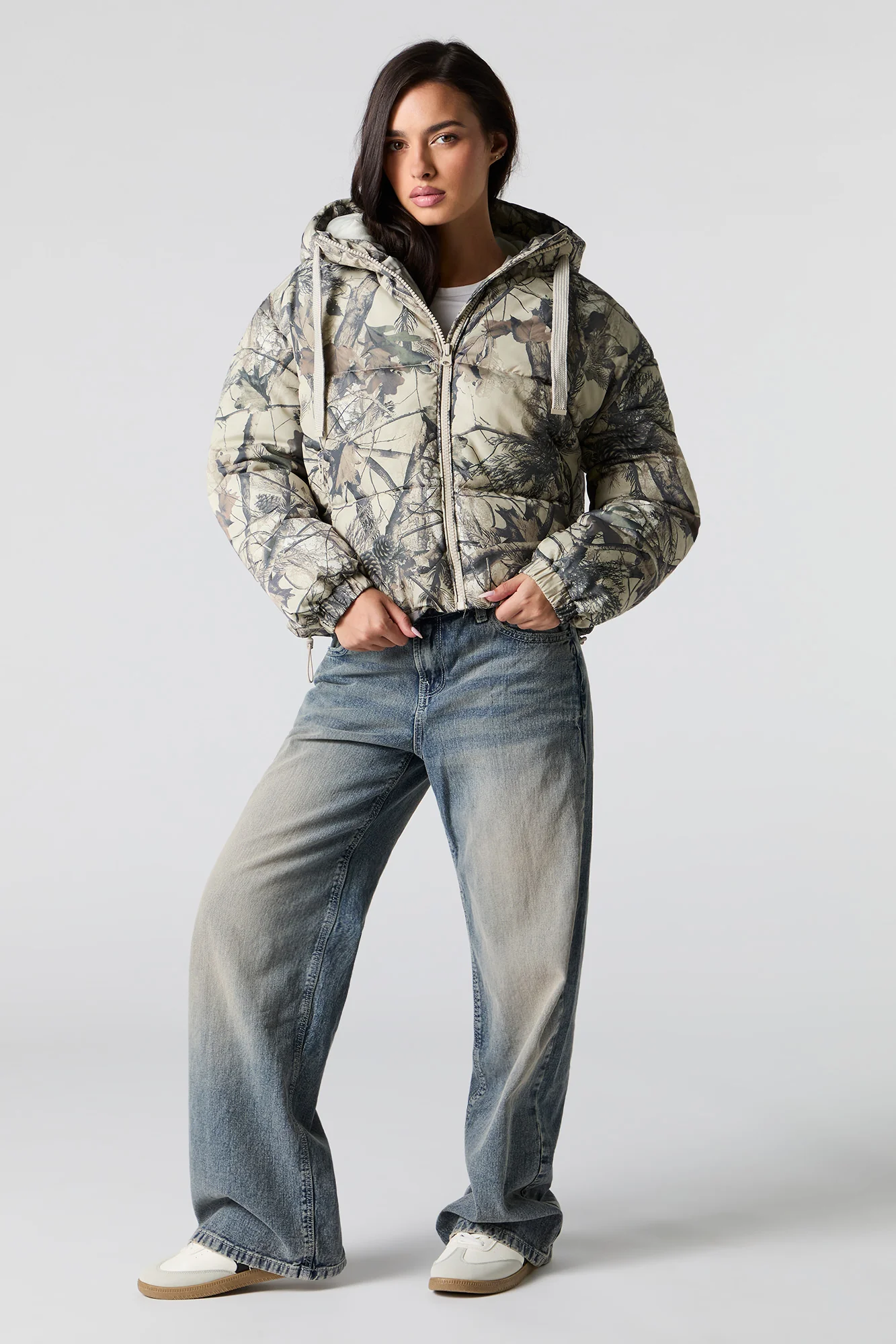 Blouson matelassé coupe garçonne - Image 3