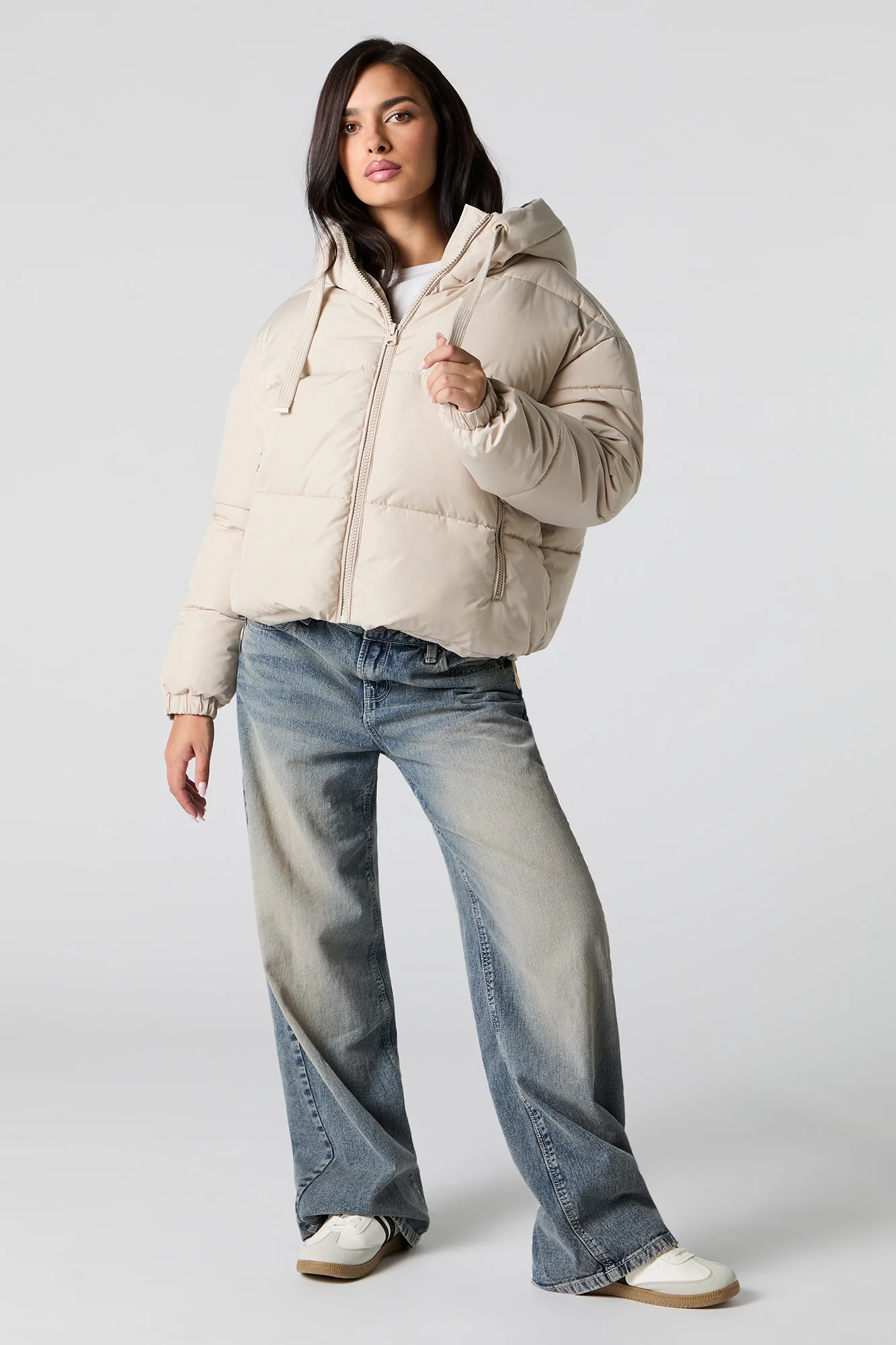 Blouson matelassé coupe garçonne - Image 6