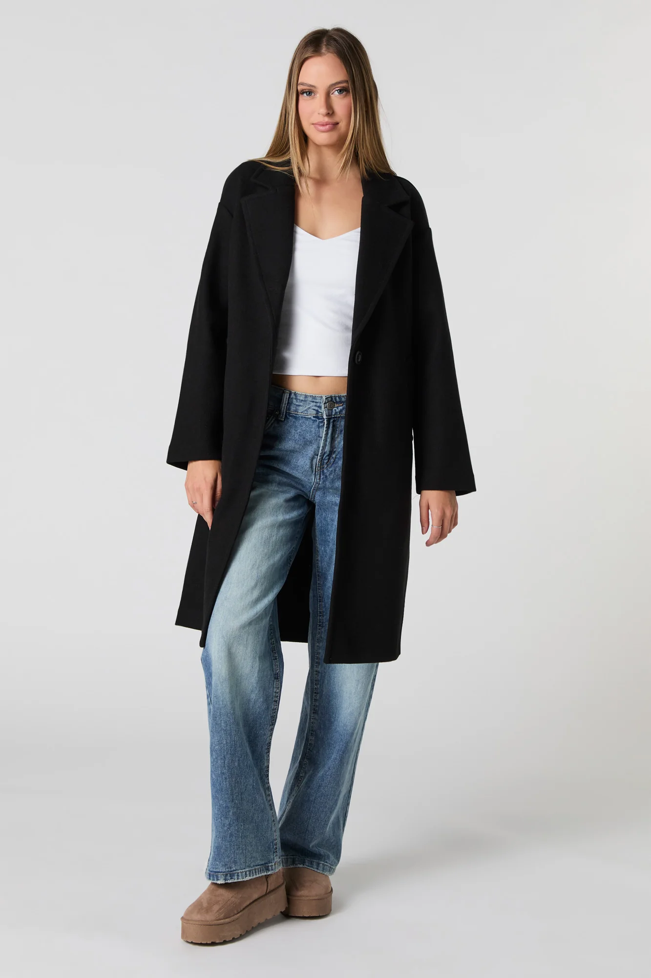 Manteau longueur midi à un bouton - Image 10