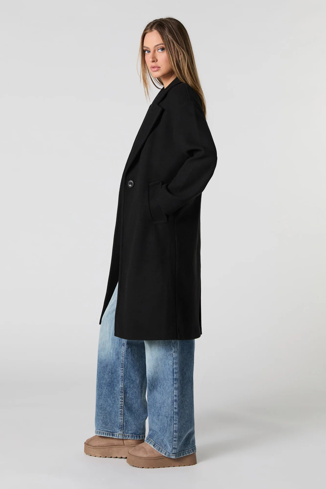 Manteau longueur midi à un bouton - Image 11