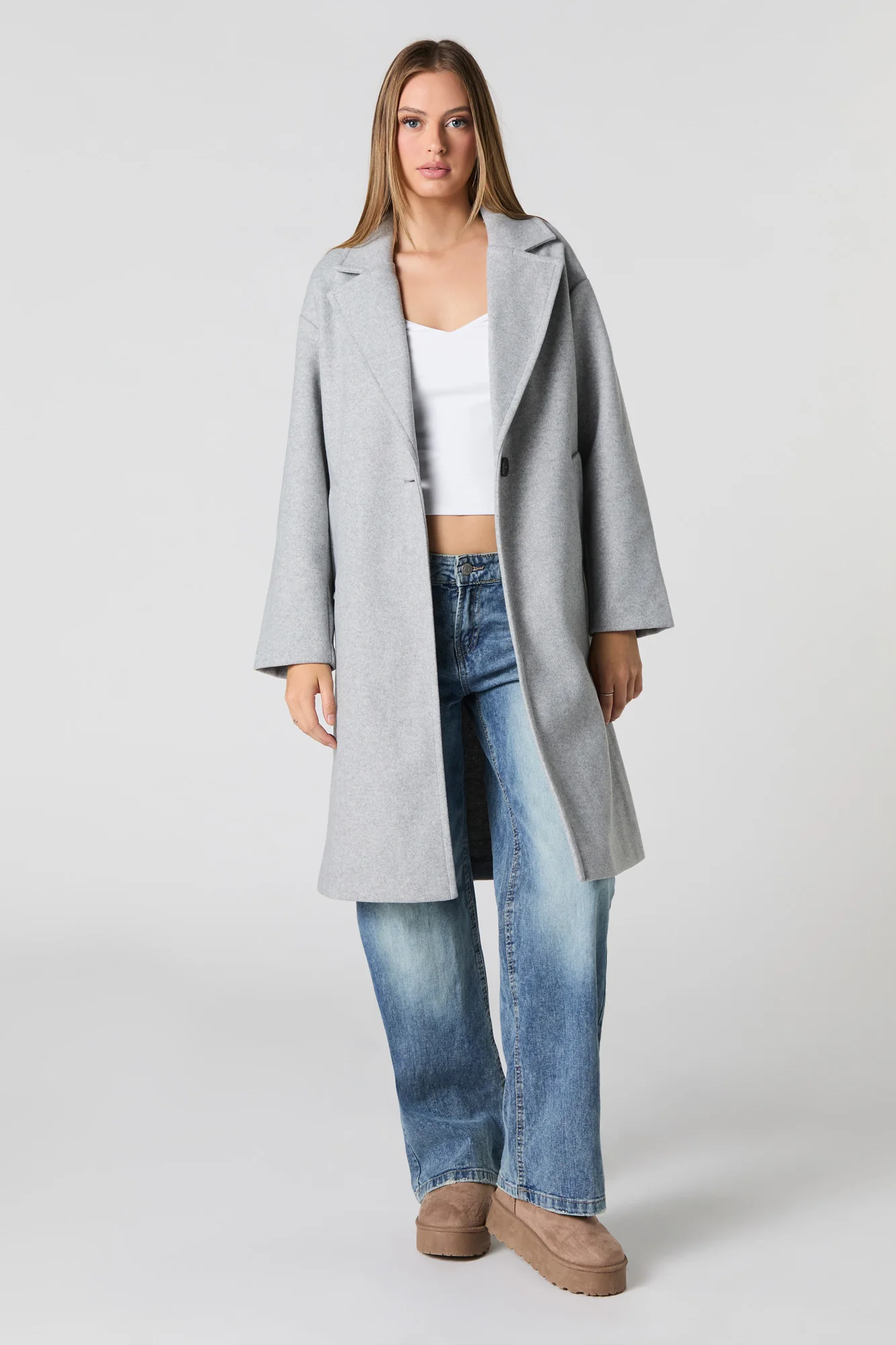 Manteau longueur midi à un bouton - Image 13