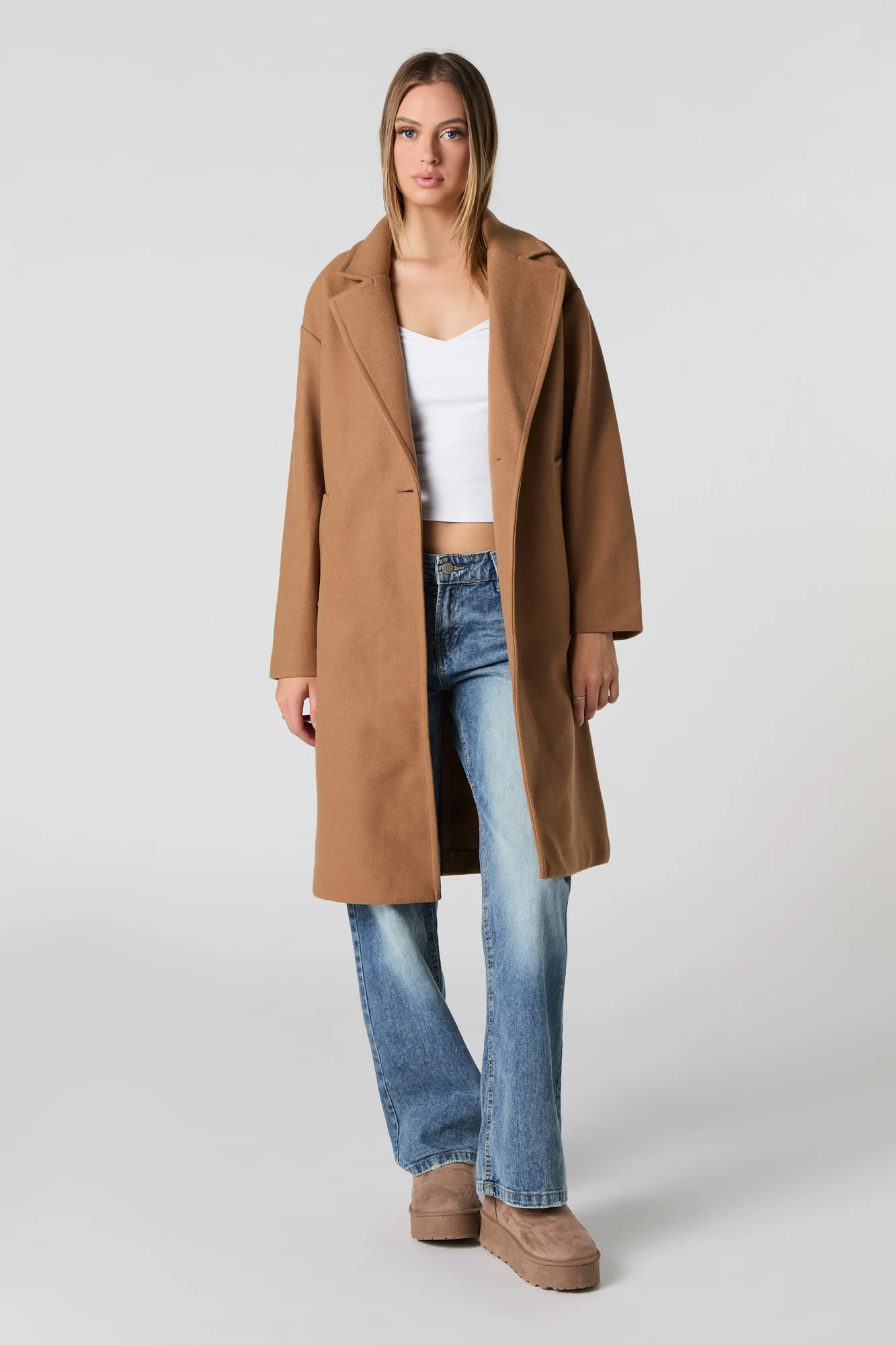 Manteau longueur midi à un bouton - Image 16