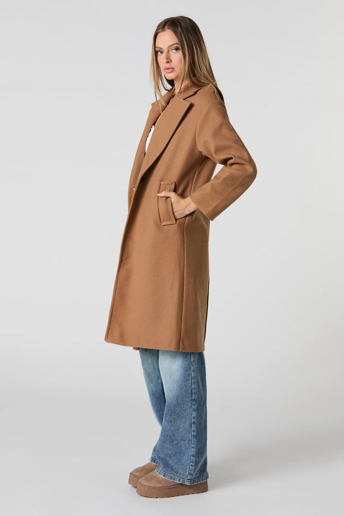 Manteau longueur midi à un bouton - Image 17