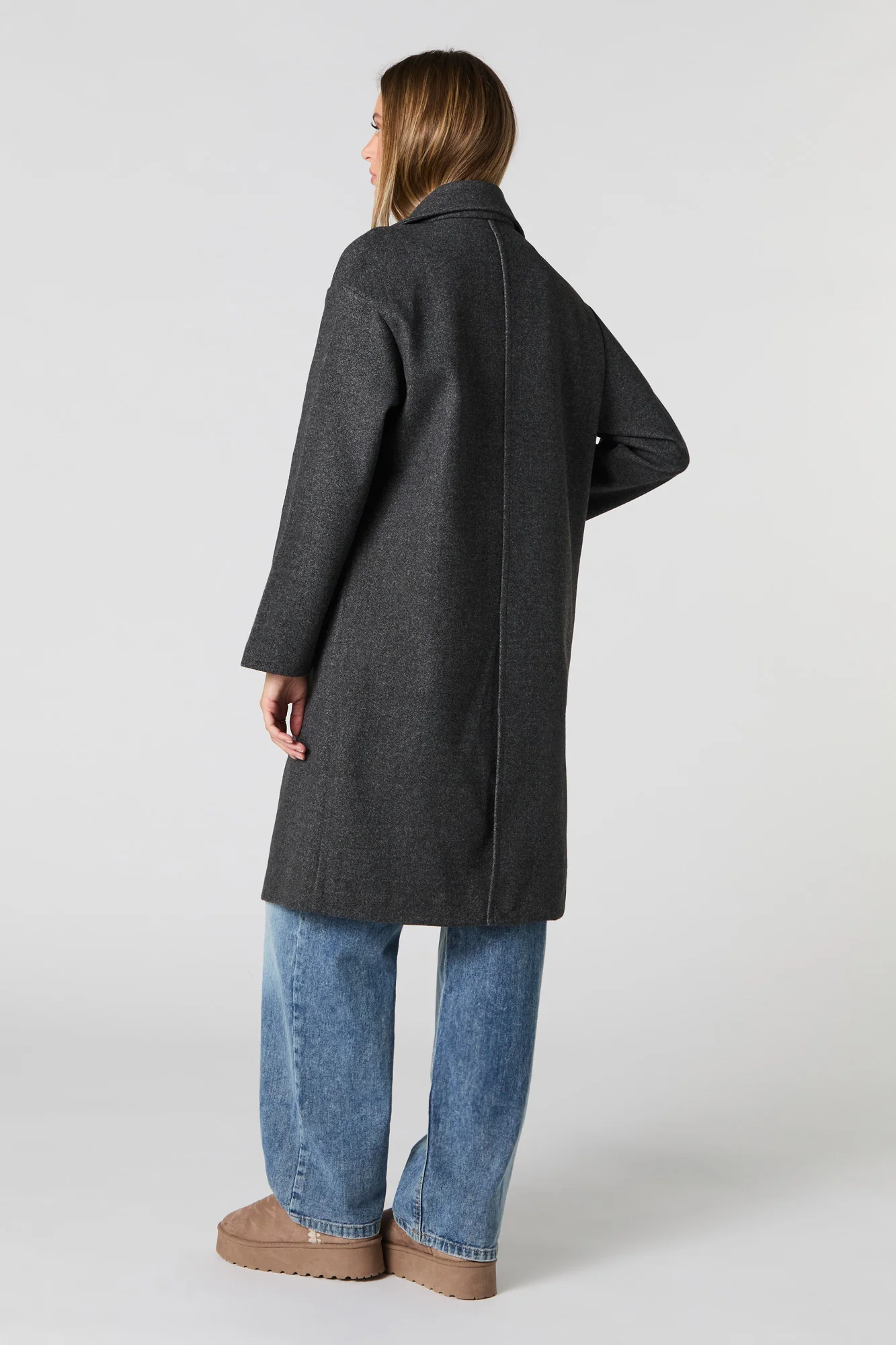 Manteau longueur midi à un bouton - Image 3