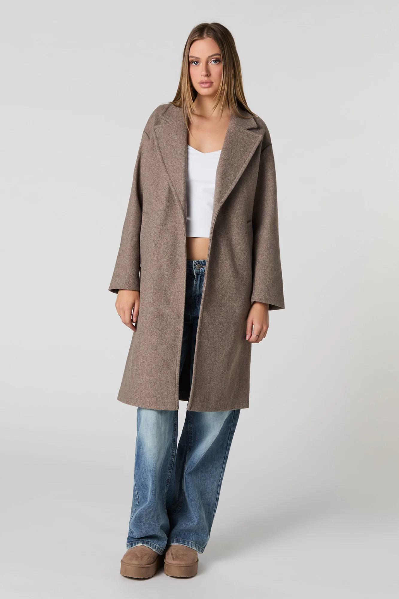 Manteau longueur midi à un bouton - Image 4