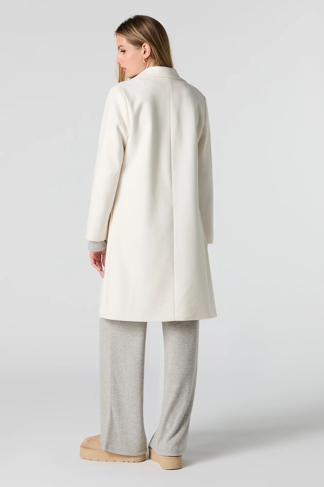 One Button Long Line Coat - Image 15