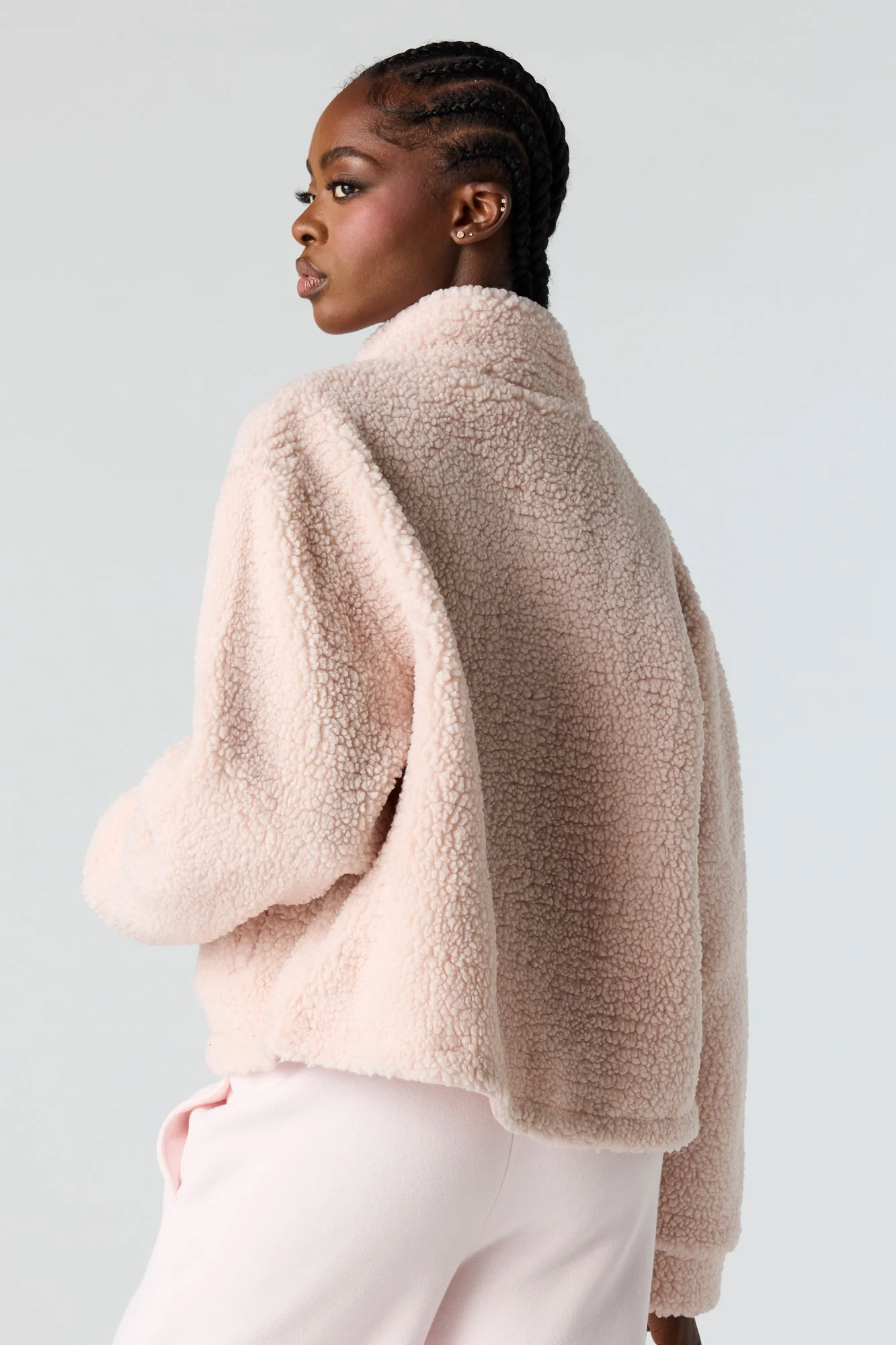 Sherpa Zip-Up Jacket - Image 2