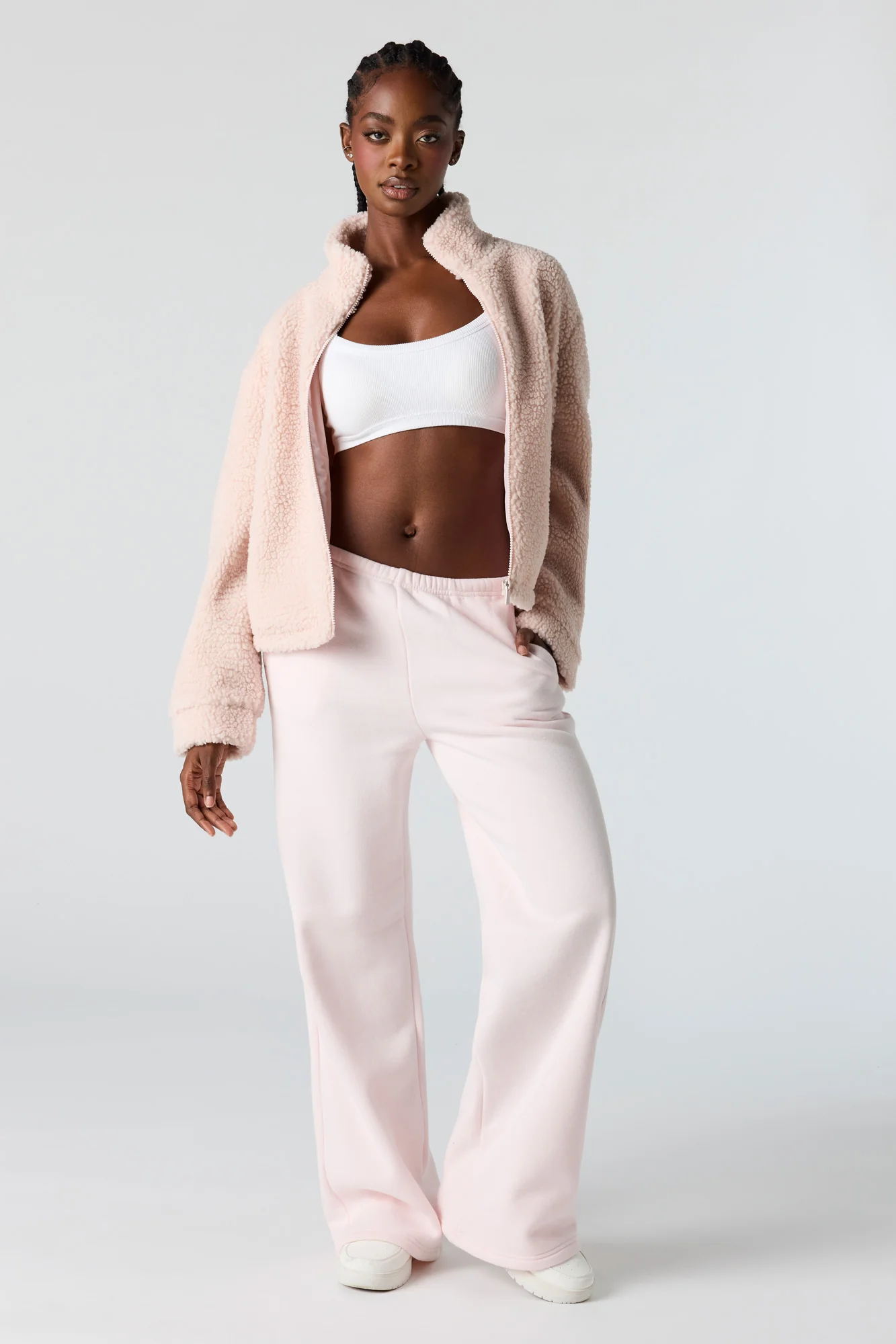 Sherpa Zip-Up Jacket - Image 3