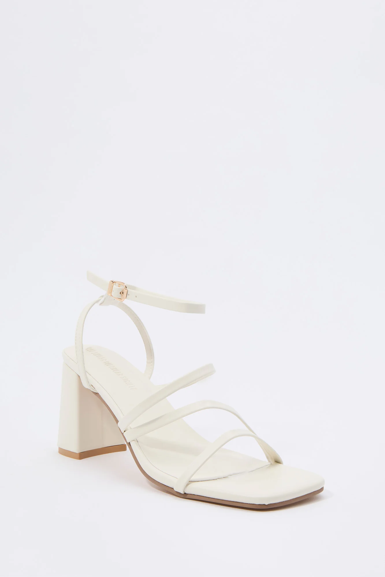Strappy Open Toe Block Heel - Image 6
