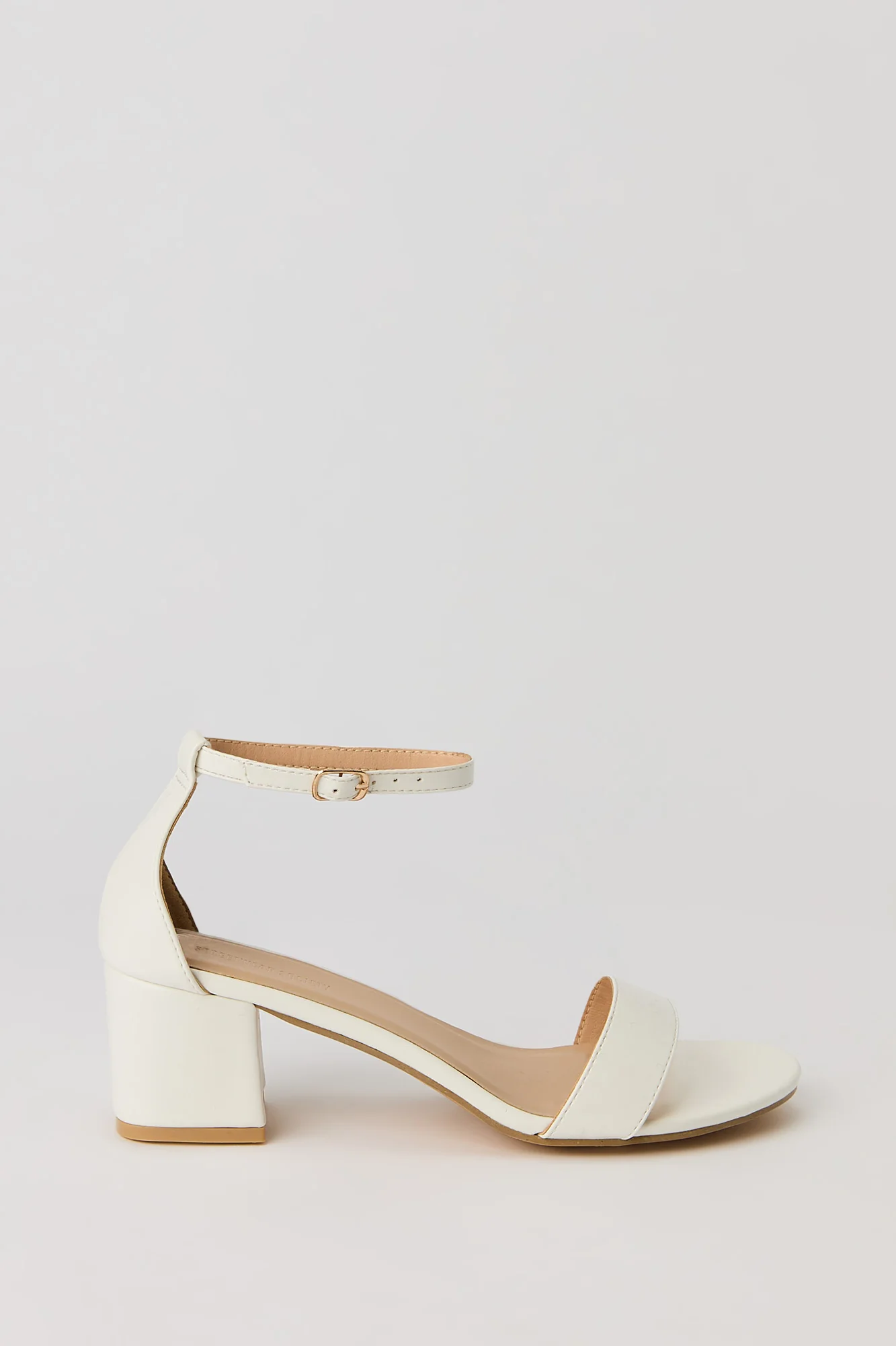 Ankle Strap Block Heel