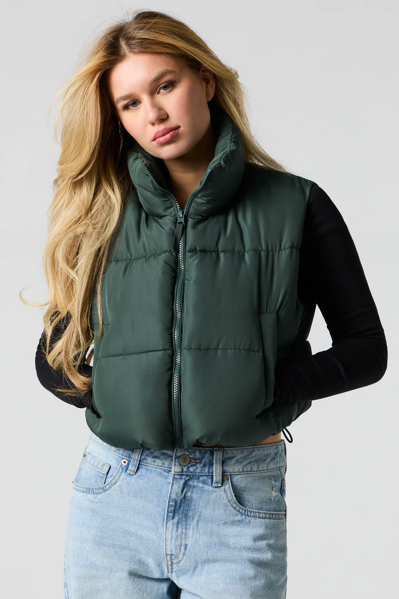 Veste bouffante à col châle - Image 14