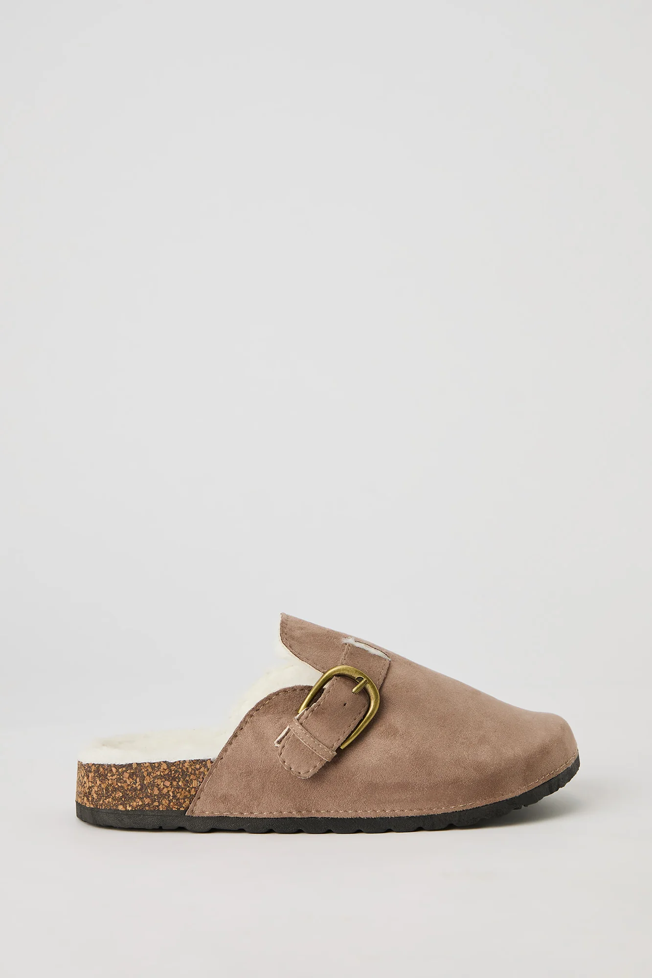 Faux Fur Lined Clog