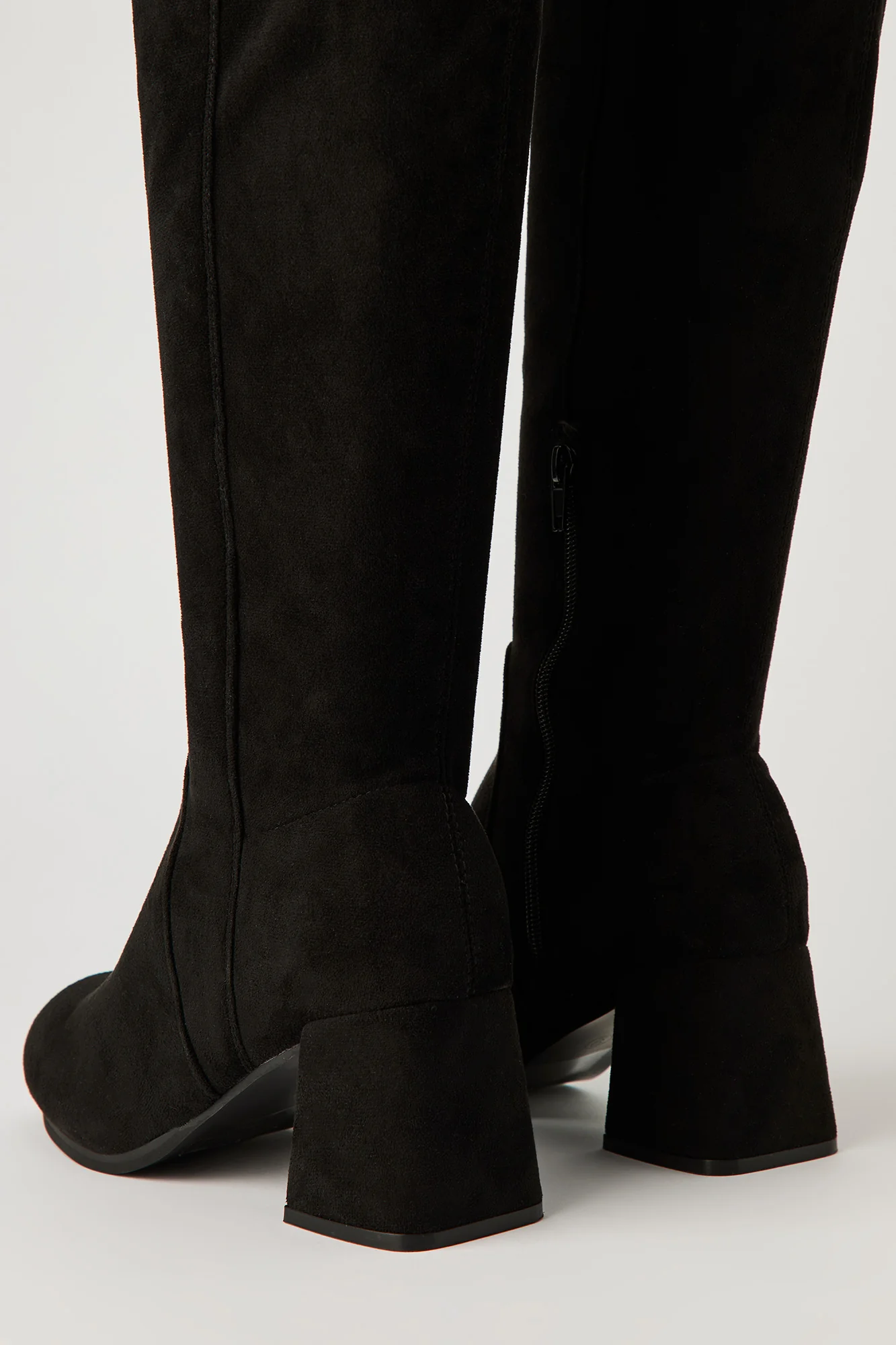 Knee High Block Heel Boots - Image 4