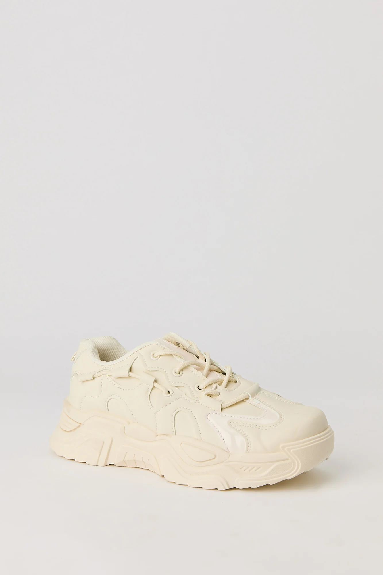 Espadrilles lacées à talon épais - Image 11