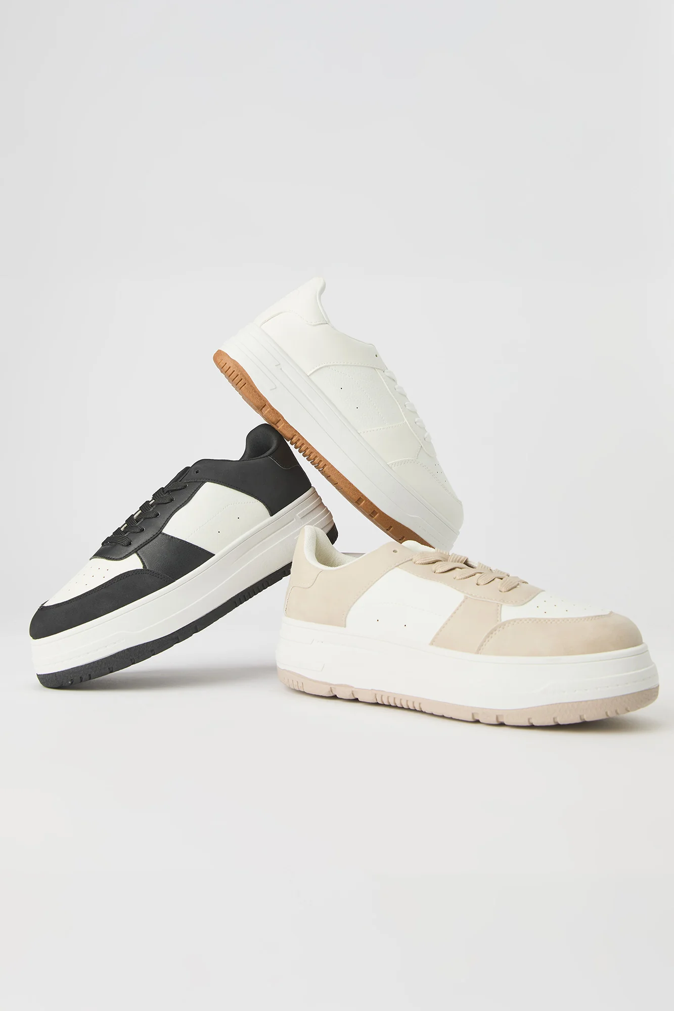 Espadrilles plateforme à tige basse