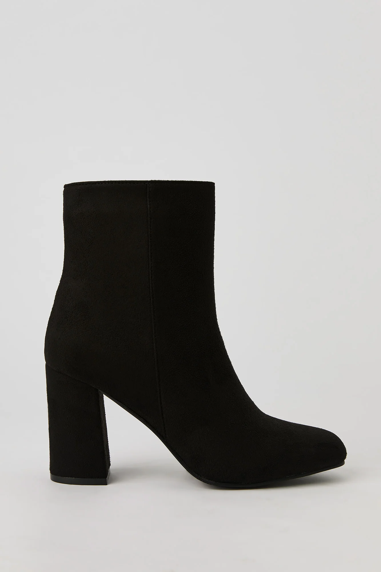 Square Toe Block Heel Booties - Image 5