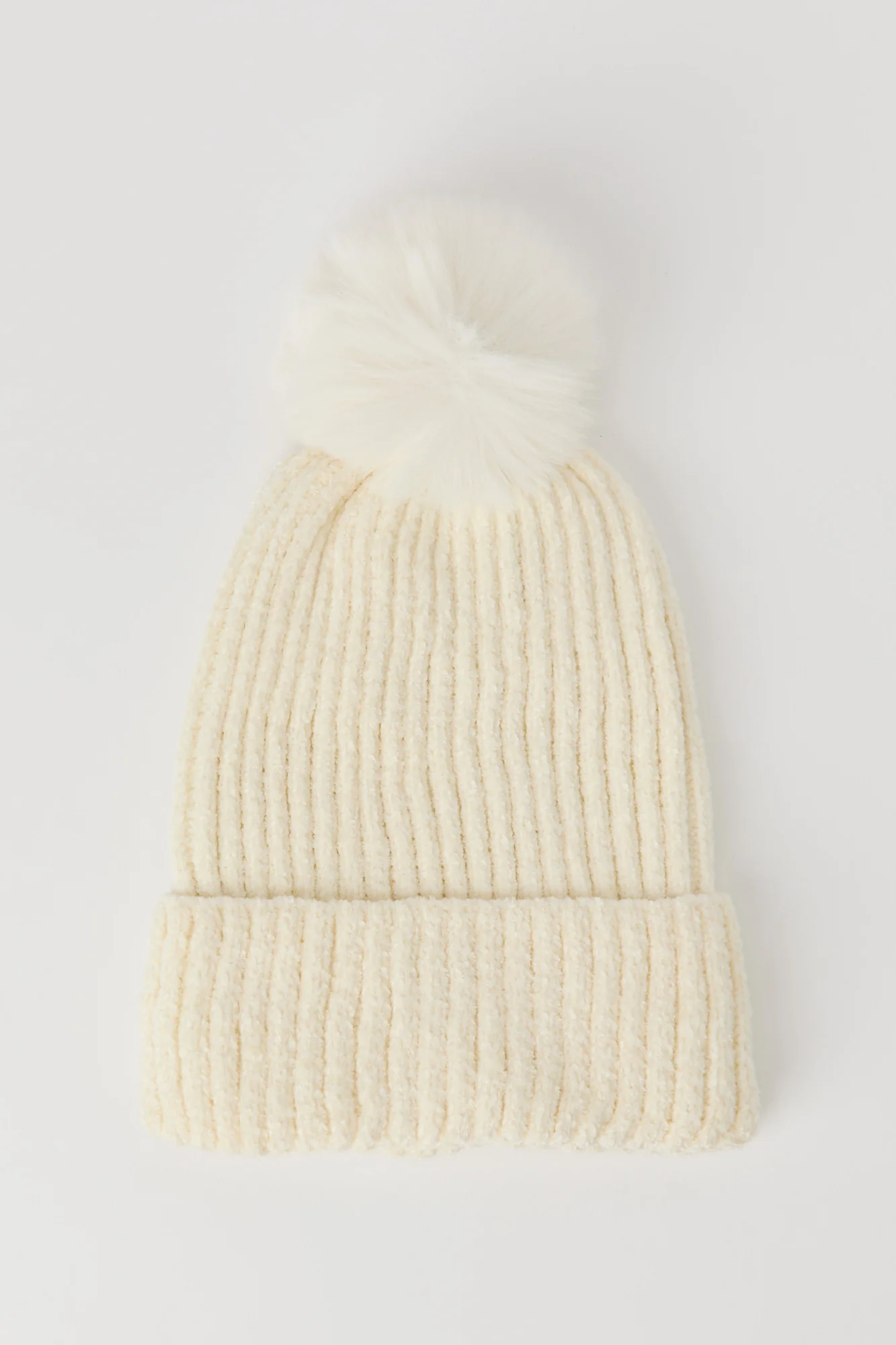 Bonnet côtelé en chenille - Image 2