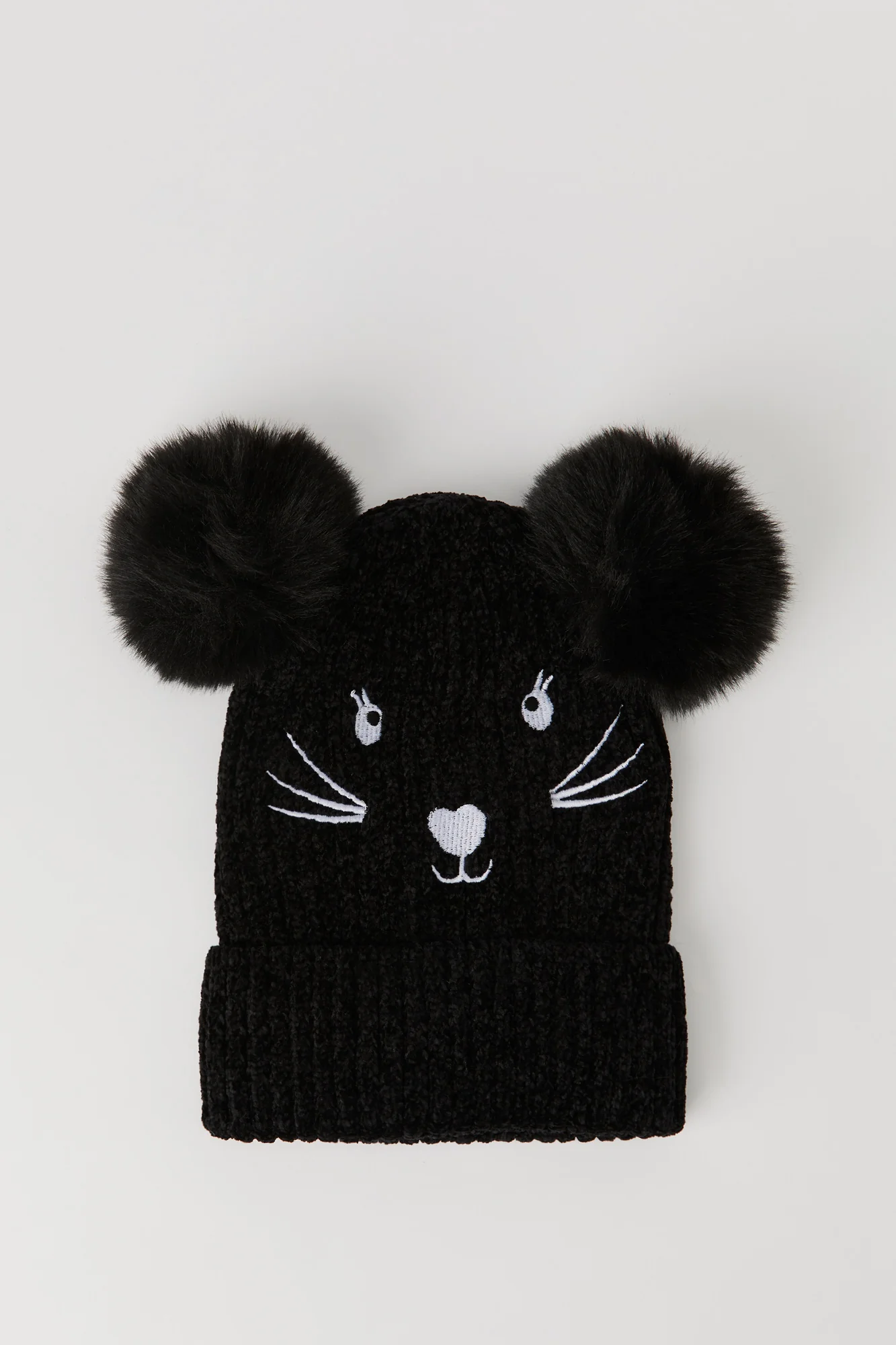 Ribbed Chenille Critter Beanie - Image 3