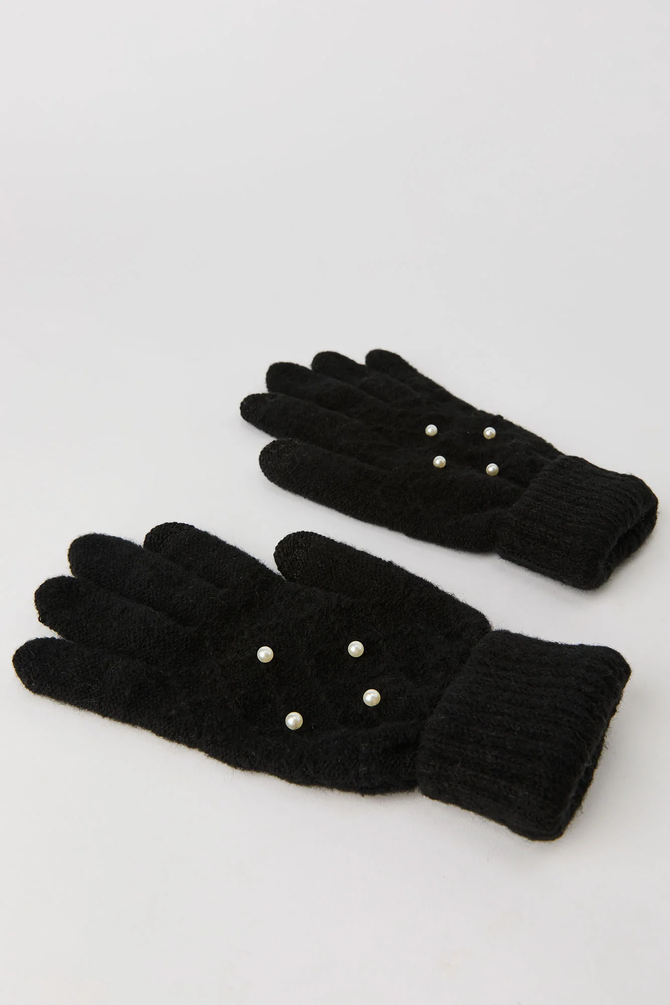 Faux Pearl Hat & Glove Set (3 Pcs) - Image 12